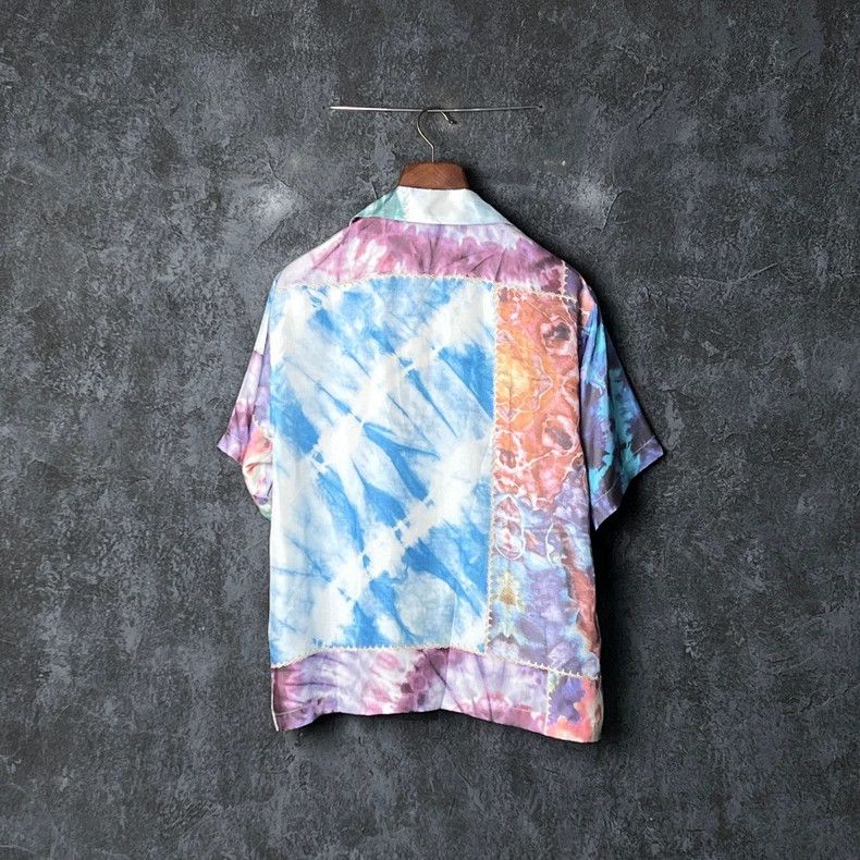 Amiri Amiri Colorful multi-element Morus alba silk short-sleeved Size US S / EU 44-46 / 1 - 2 Thumbnail
