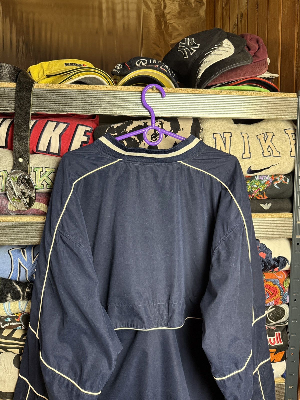 Nike 90s Nike Vintage Y2K Track Jacket Size US XL / EU 56 / 4 - 10 Thumbnail