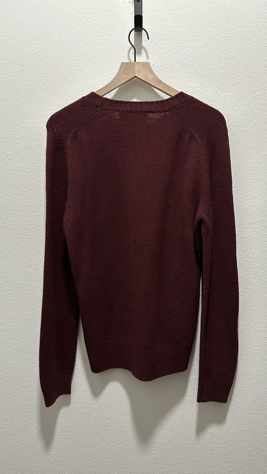 Gucci Gucci — Maroon Wool Sweater Size US L / EU 52-54 / 3 - 2 Thumbnail