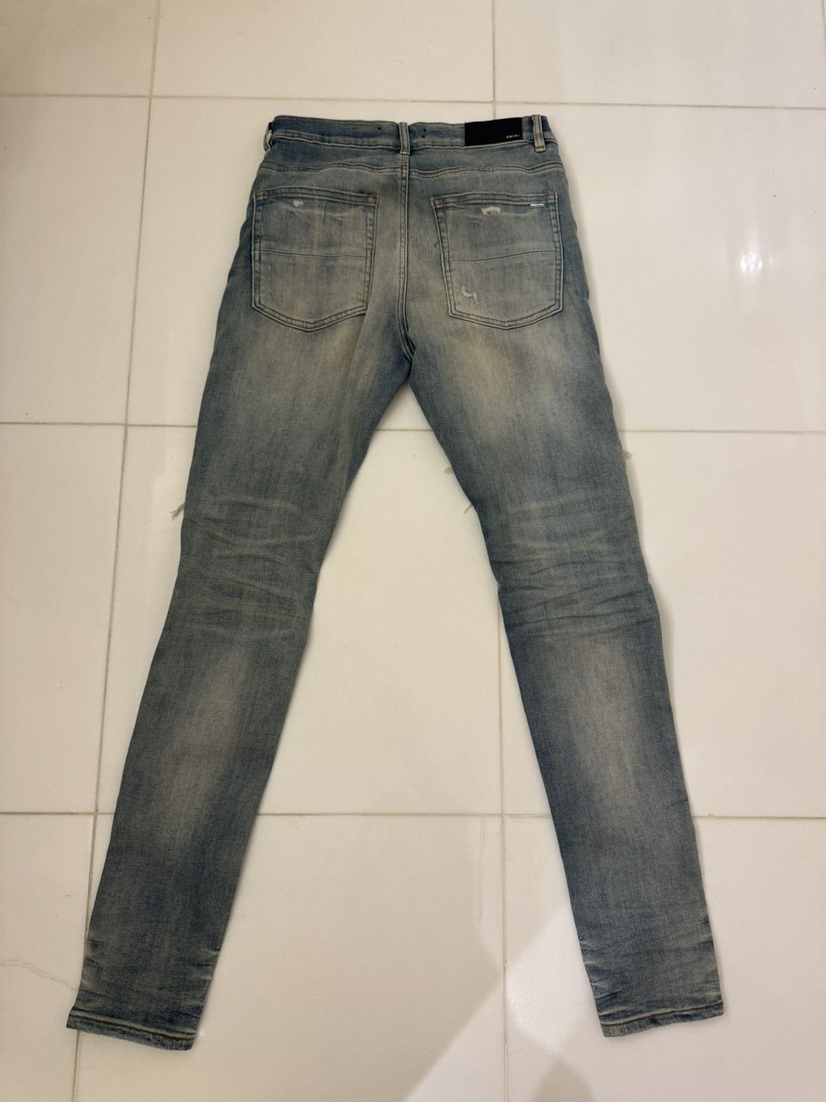 Amiri Amiri Orange bandana skinny Size US 32 / EU 48 - 2 Thumbnail