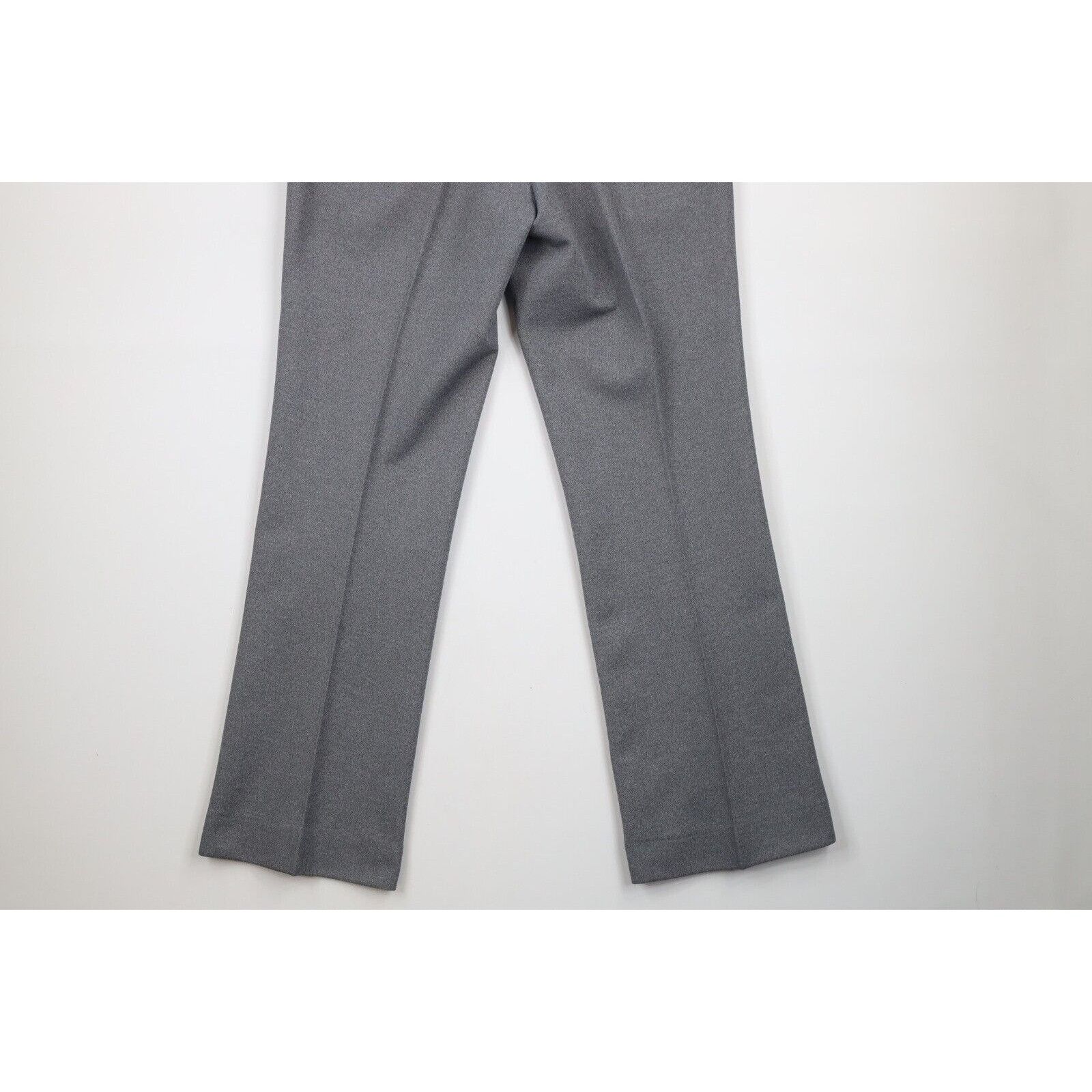 Vintage Vintage 70s Streetwear 2 Piece Knit Suit Bell Bottoms Size 40R - 17 Thumbnail