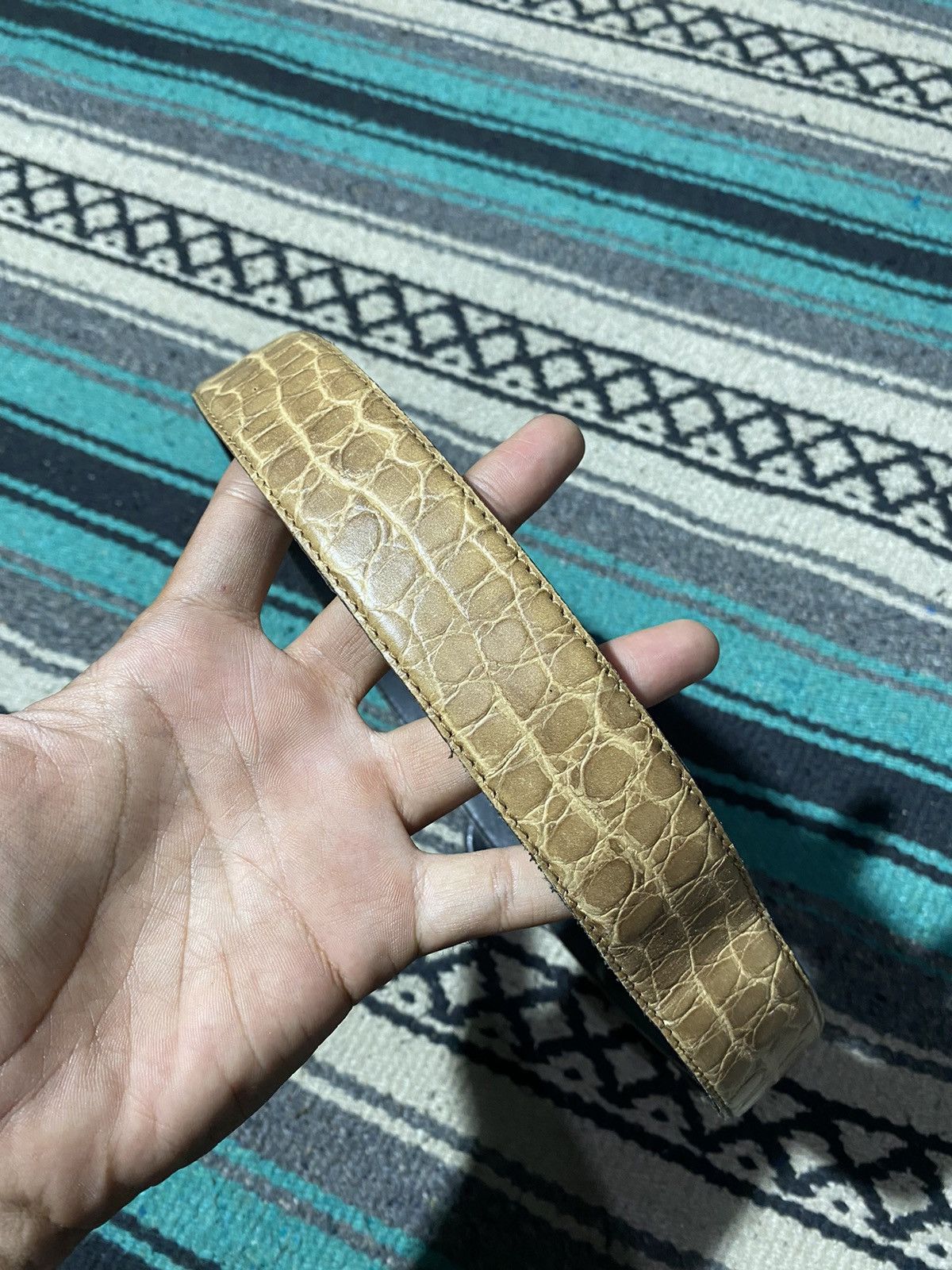 If Six Was Nine 2000s Time - Belt Snakeskin Kmrii Style Size ONE SIZE - 7 Thumbnail
