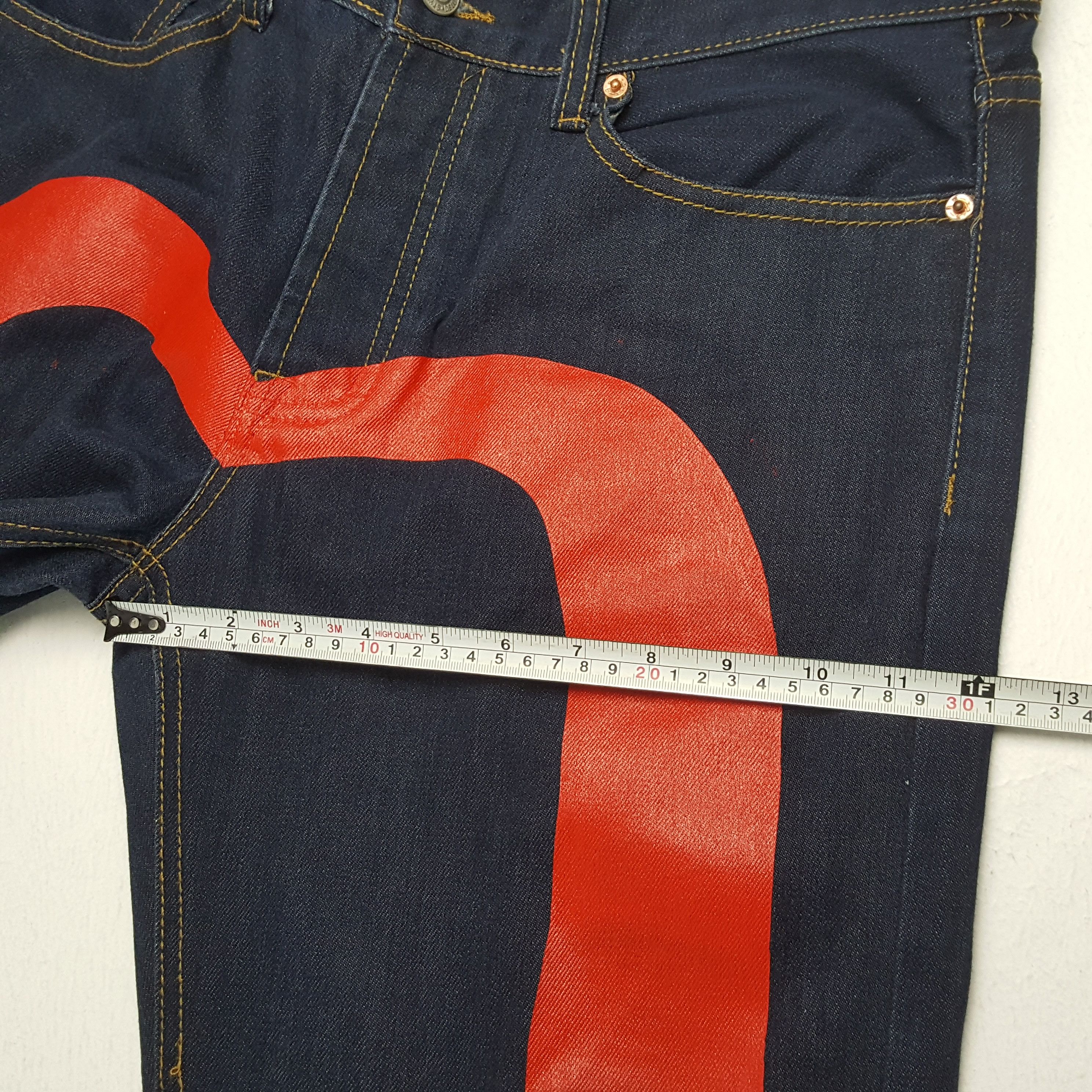 Japanese Brand × Vintage EVISU Japanese Brand Streetwear Custom Daicock Jeans Size US 34 / EU 50 - 9 Thumbnail