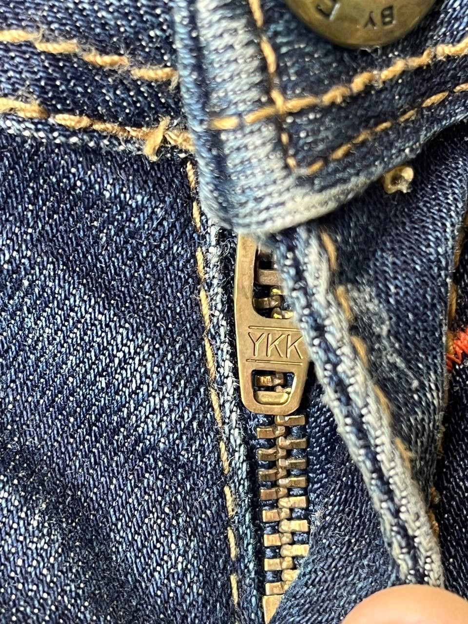 Japanese Brand VINTAGE JAPANESE BRAND DISTRESSED STYLE MUD WASH FADED Size 31" - 7 Thumbnail