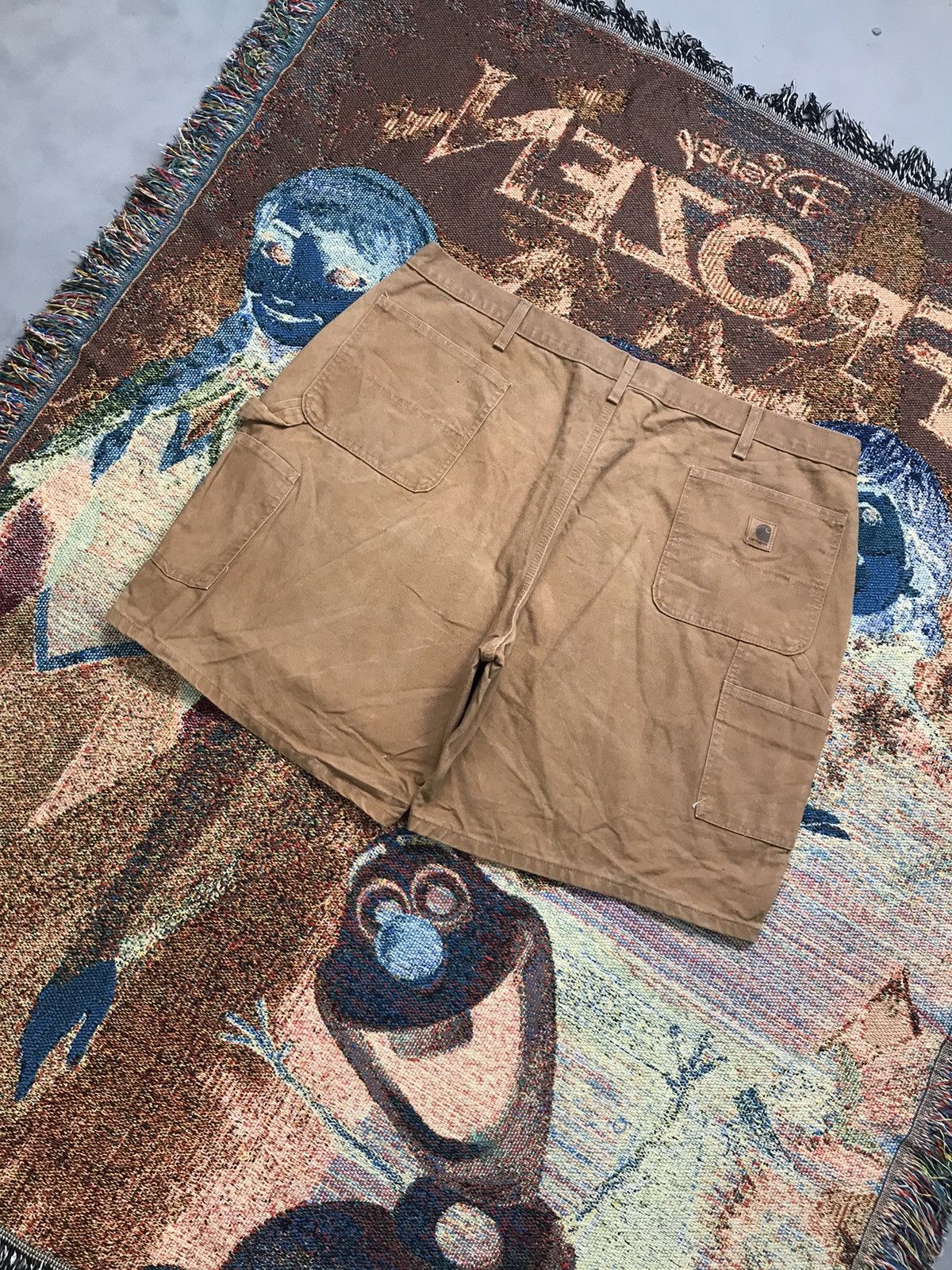 Carhartt Vintage Carhartt B25 BRN carpenter short Size US 42 / EU 58 - 9 Thumbnail