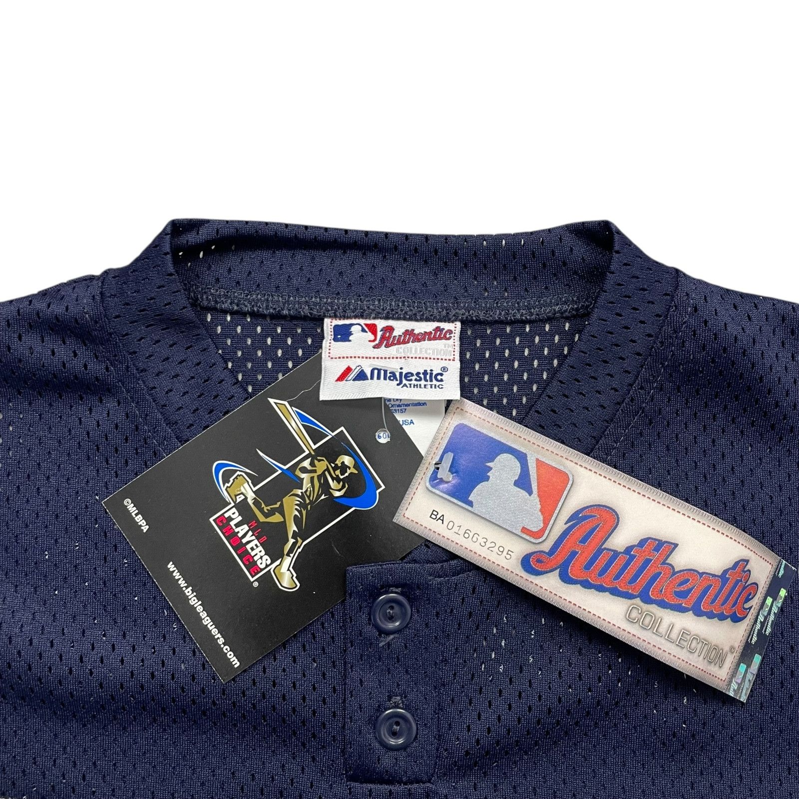 MLB DEADSTOCK VTG 00s SEATTLE MARINERS ICHIRO #51 BATTING ERSEY Size US L / EU 52-54 / 3 - 7 Thumbnail