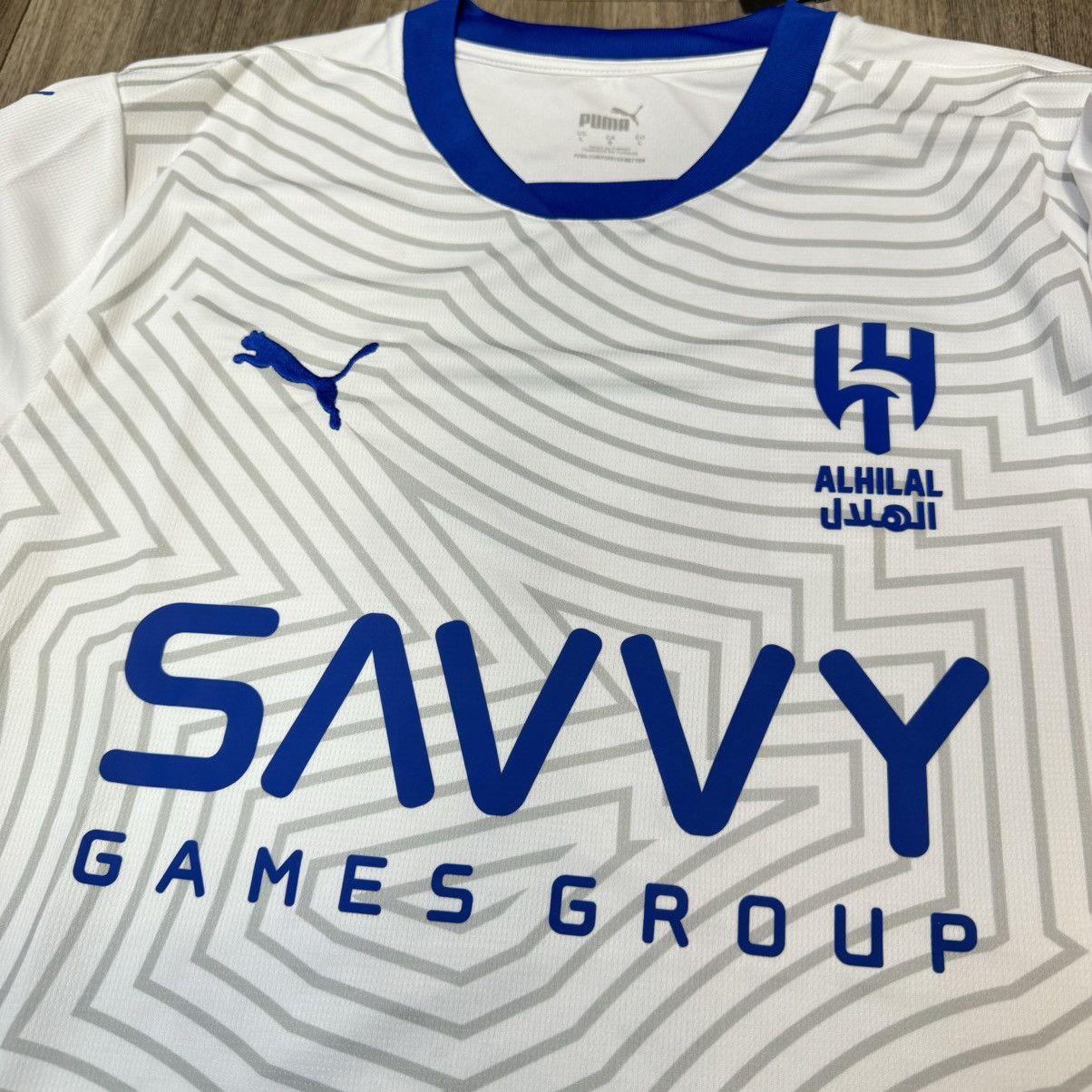 Puma Al Hilal 24/25 away shirt #10 Neymar (Bnwt) Size US L / EU 52-54 / 3 - 4 Thumbnail