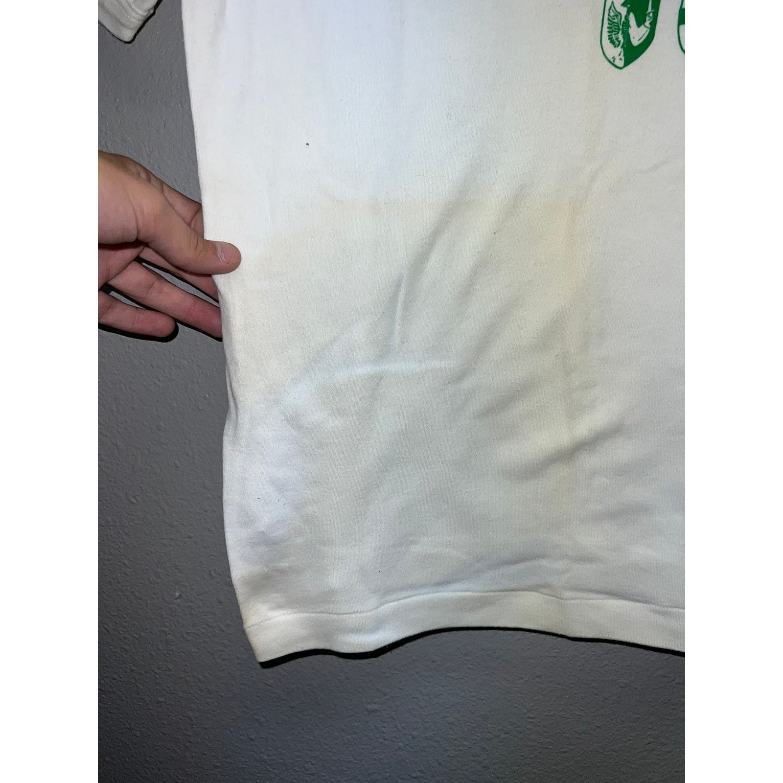 Vintage Vintage Ireland Shirt Rock House Emblem White 70s Tee Small Size US S / EU 44-46 / 1 - 5 Thumbnail