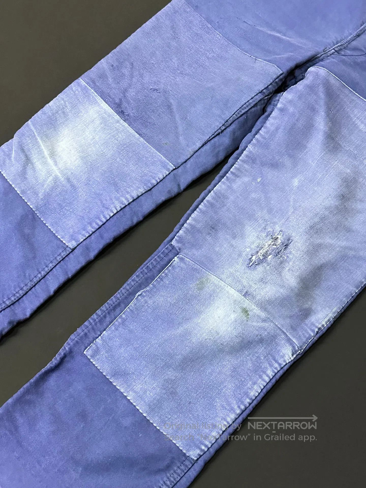 Vintage Vintage 50s Chrome Hearts French Workwear Moleskin Pants. Size US 31 - 3 Thumbnail