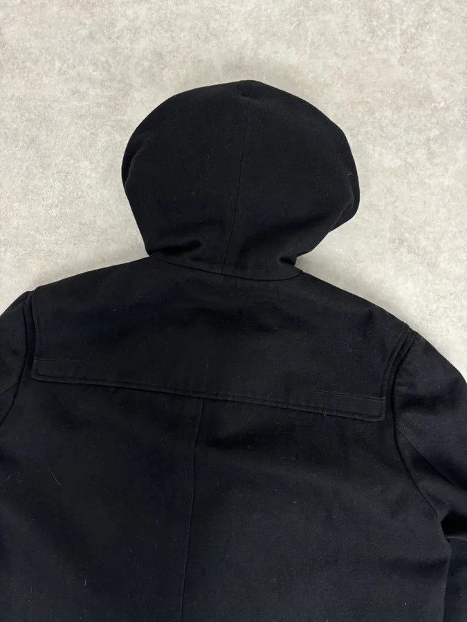 Dior 2010s Dior Homme Black Wool Toggle Duffle Coat by Kris Van Assche Size US L / EU 52-54 / 3 - 6 Thumbnail