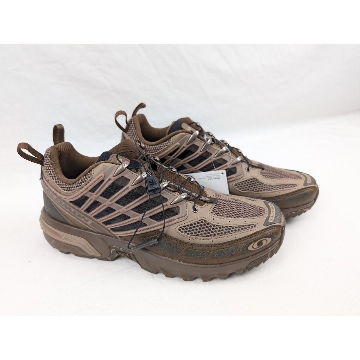 Salomon o1rshd1 Men's "Acs Pro Desert" Sneakers in Brown Size US 11.5 / EU 44-45 - 14 Thumbnail