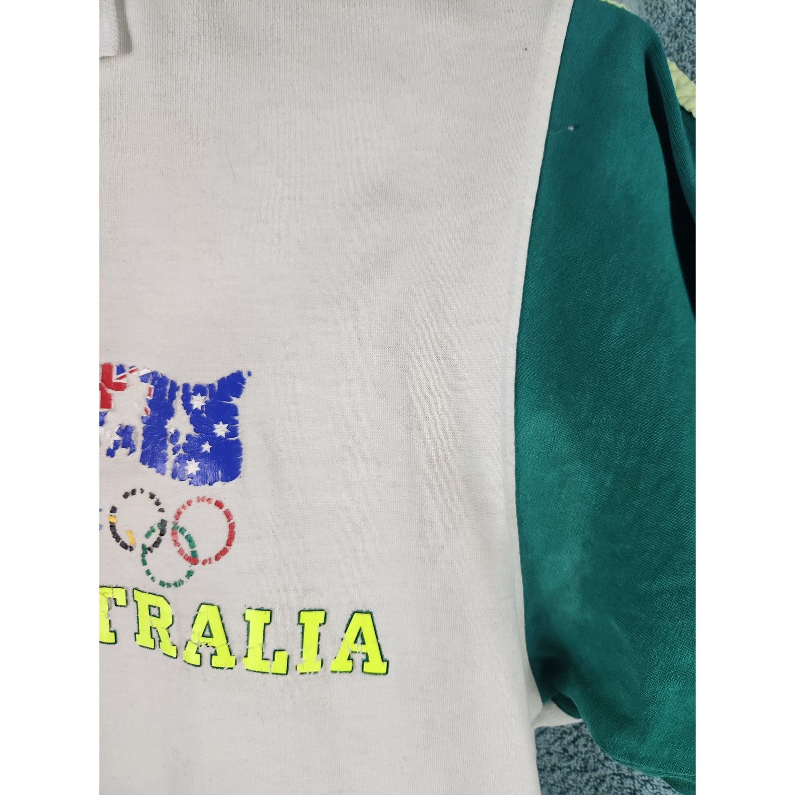 Adidas Vintage 1992 Adidas Australia Olympic Polo Men's 2X Size US XXL / EU 58 / 5 - 7 Thumbnail