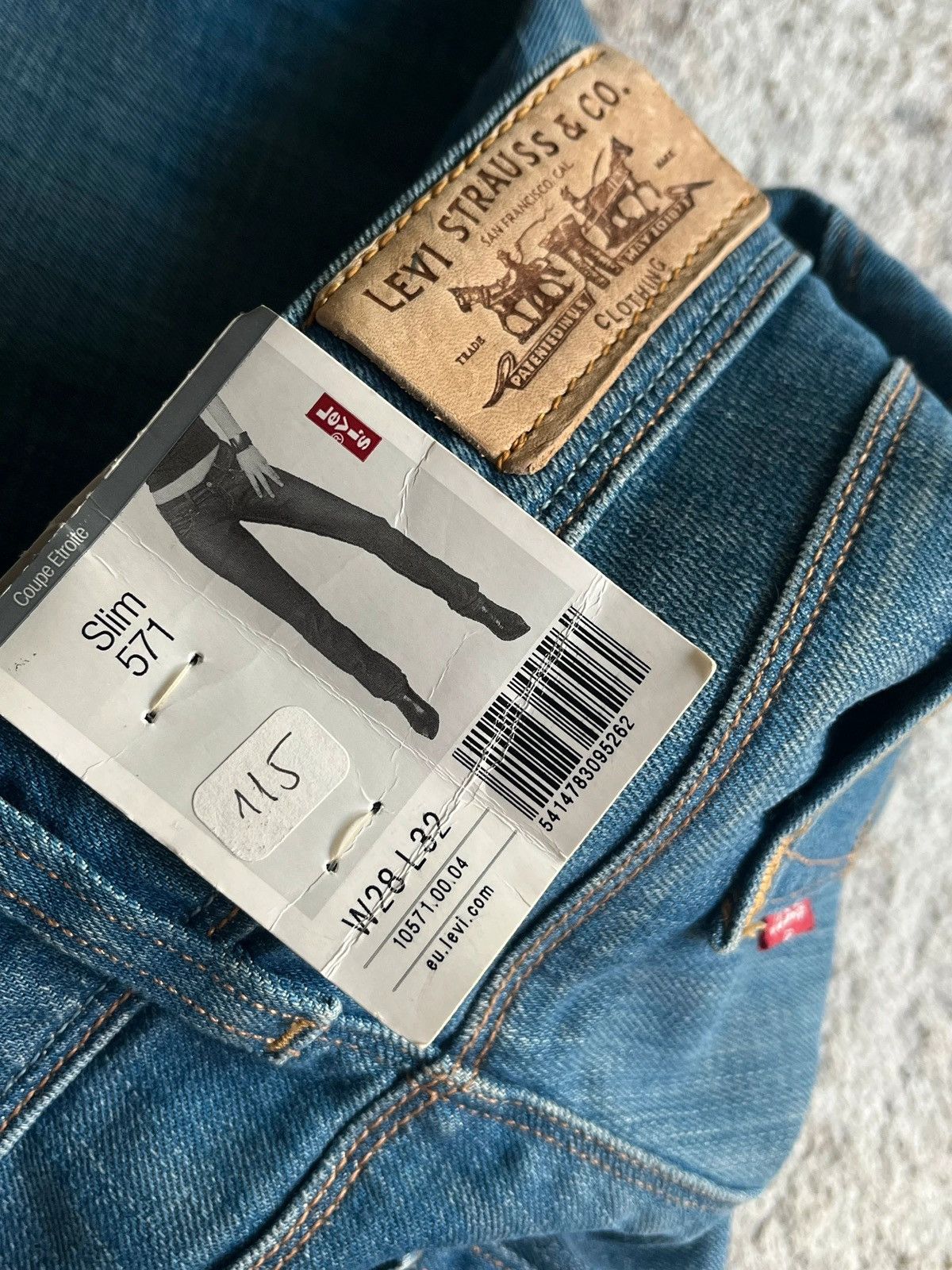 Levi's Levi’s 517 Slim Fit Sz W 28 L 32 Deadstock Denim Jeans Size 30" / US 8 / IT 44 - 5 Thumbnail