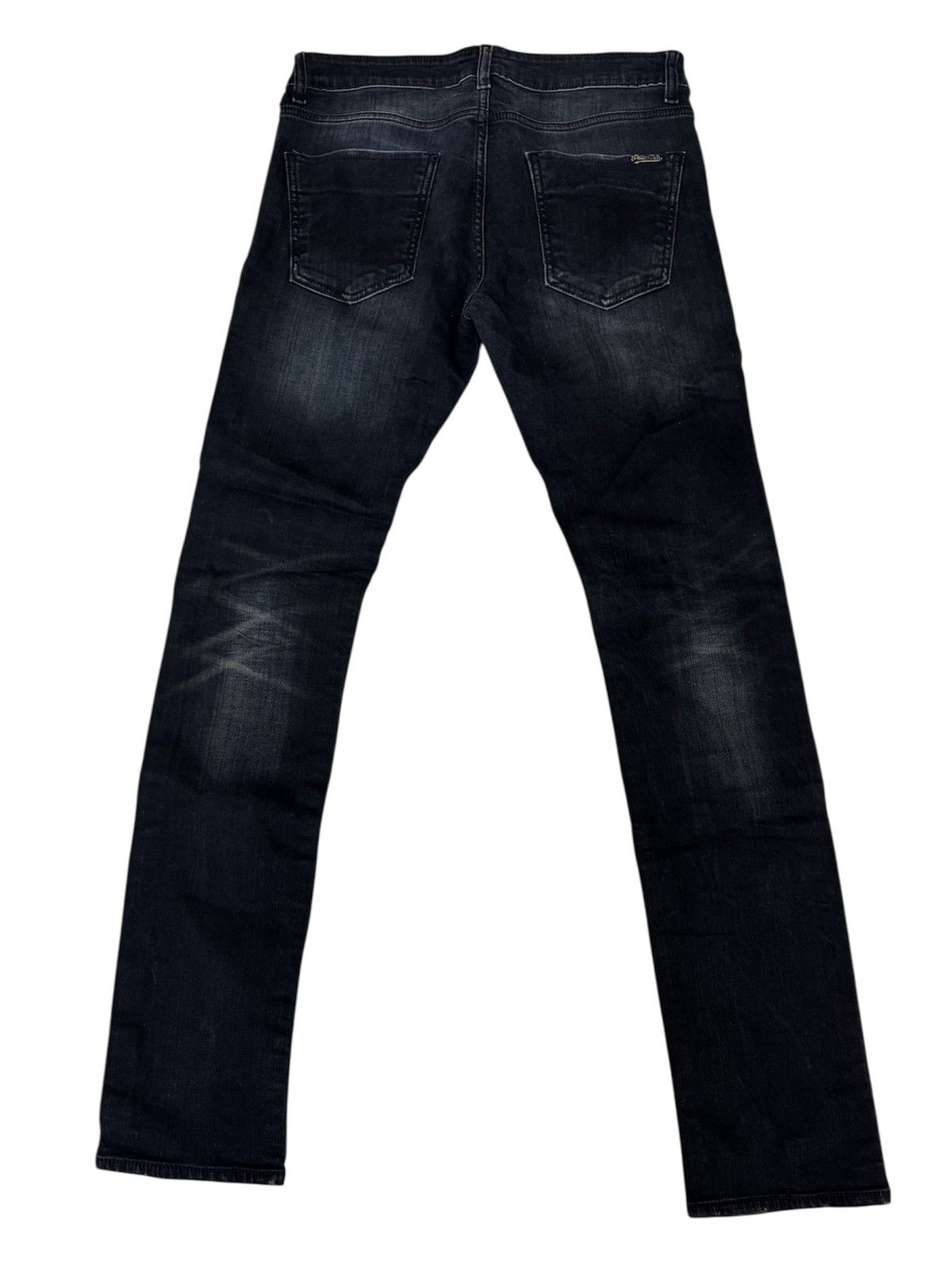 Philipp Plein Philipp Plein men's blue stretch-cotton denim jeans Size US 32 / EU 48 - 4 Thumbnail