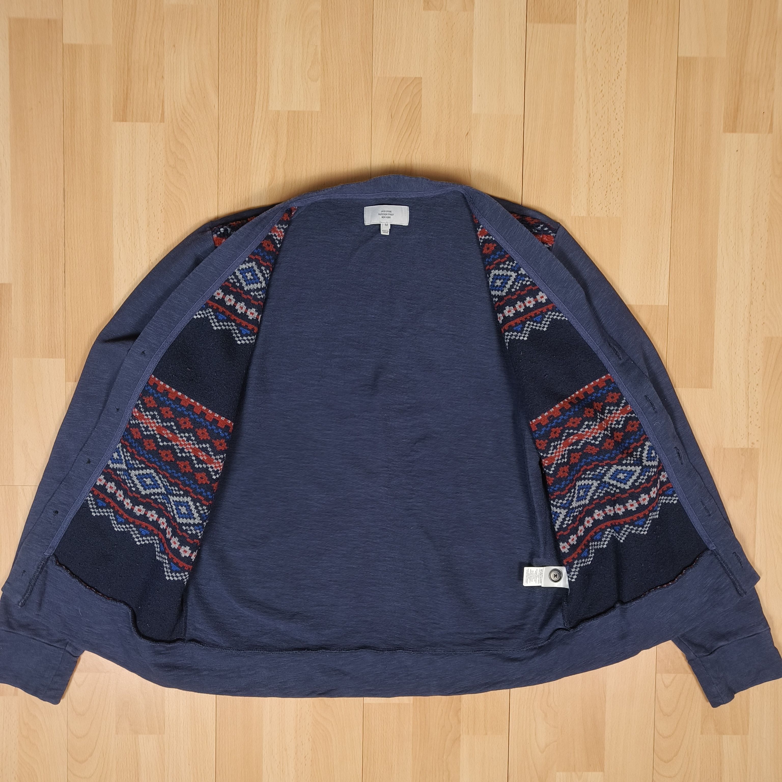 Jack Spade Jack Spade Fair Isle Pattern Cardigan Size US M / EU 48-50 / 2 - 2 Thumbnail