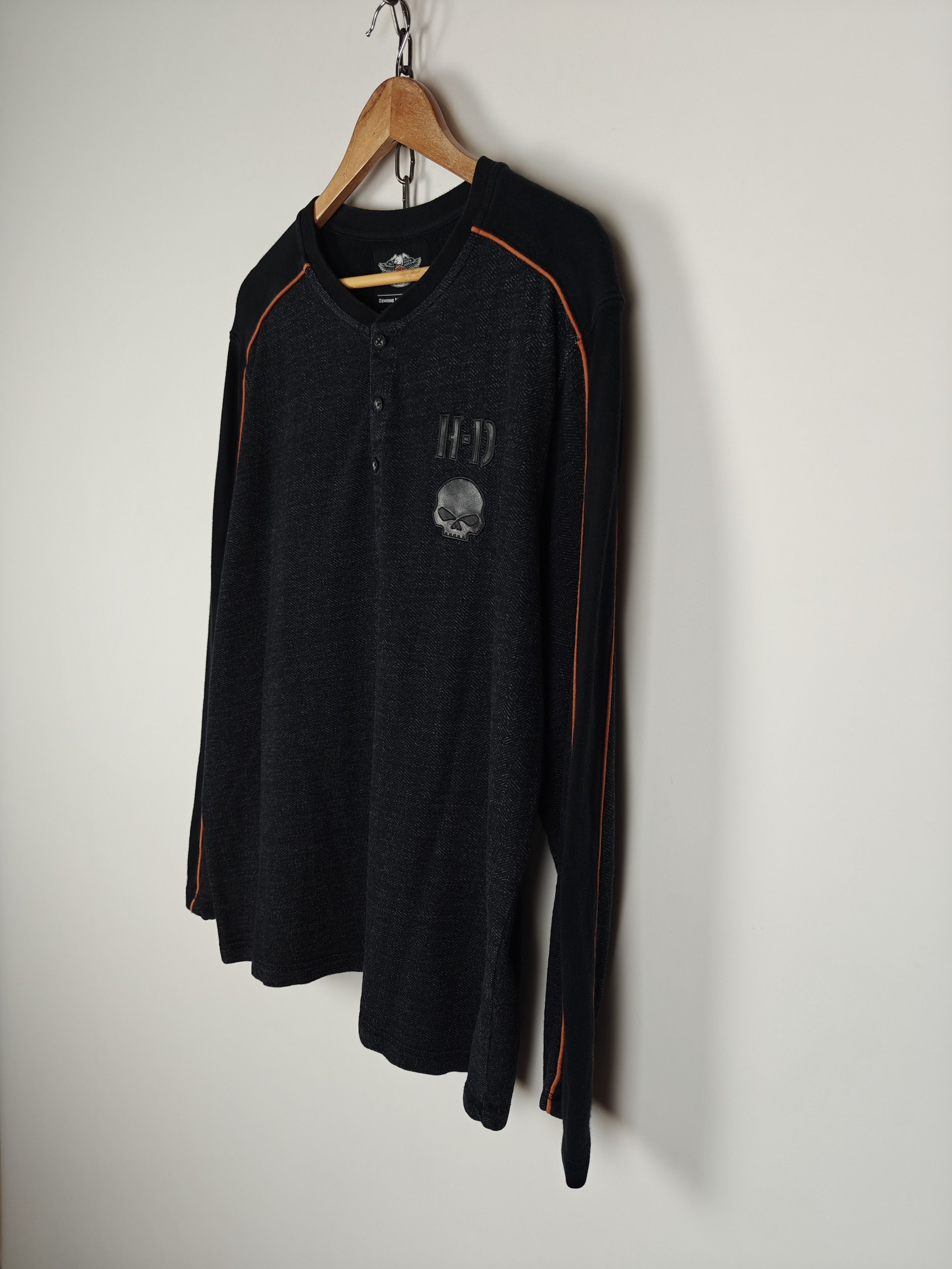 Harley Davidson Harley Davidson VTG Skull Sweatshirt Logo Gray L Size US L / EU 52-54 / 3 - 7 Thumbnail
