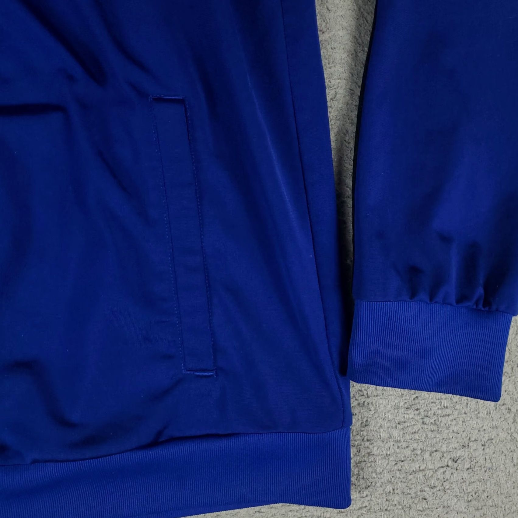 Adidas Adidas Track Jacket Mens XL Blue Full Zip Activewear Sports Size US XL / EU 56 / 4 - 5 Thumbnail
