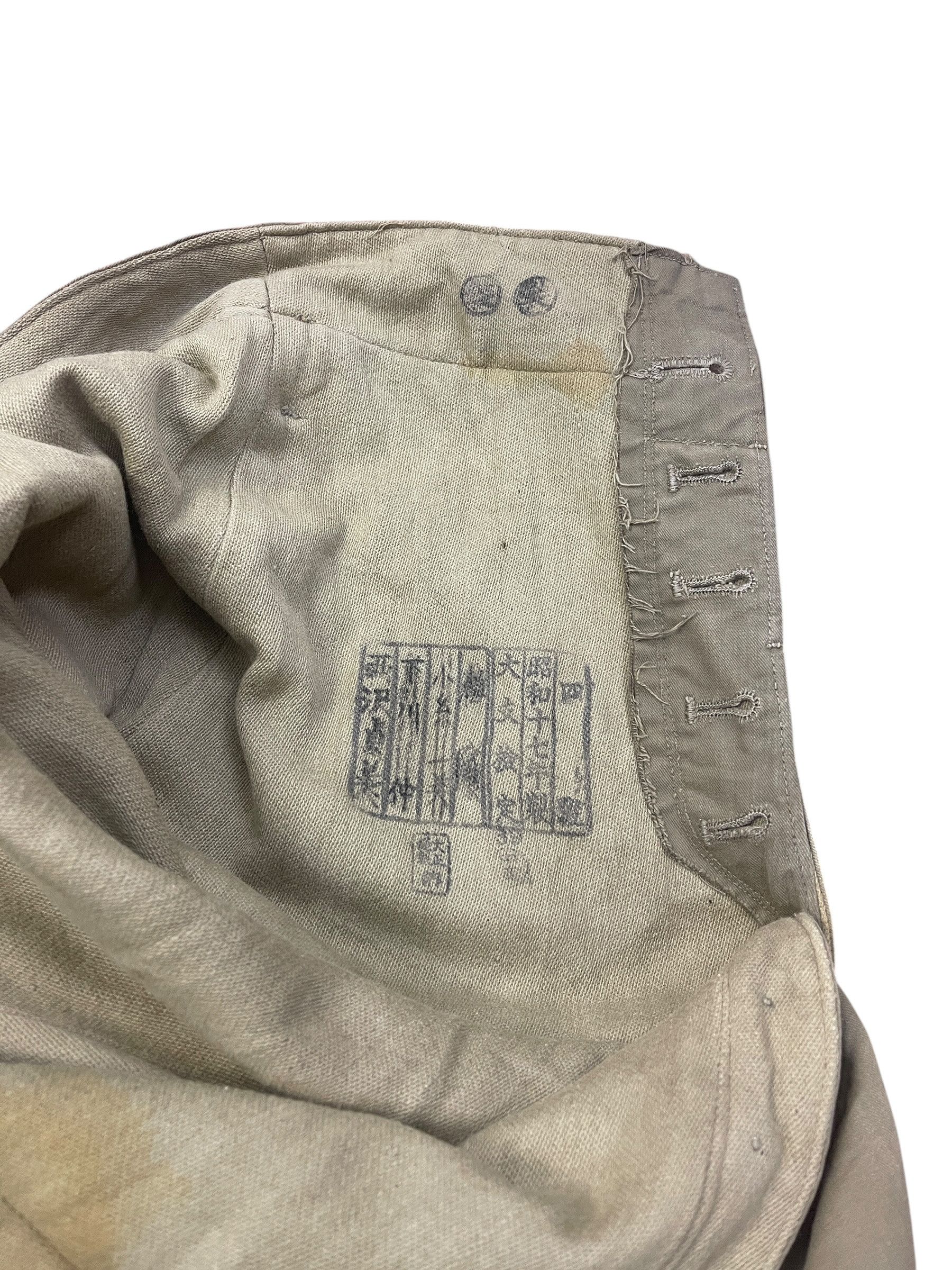 Japanese Brand Vintage WWII Japanese Army HBT Field Pants Military Trousers Size US 32 / EU 48 - 19 Thumbnail