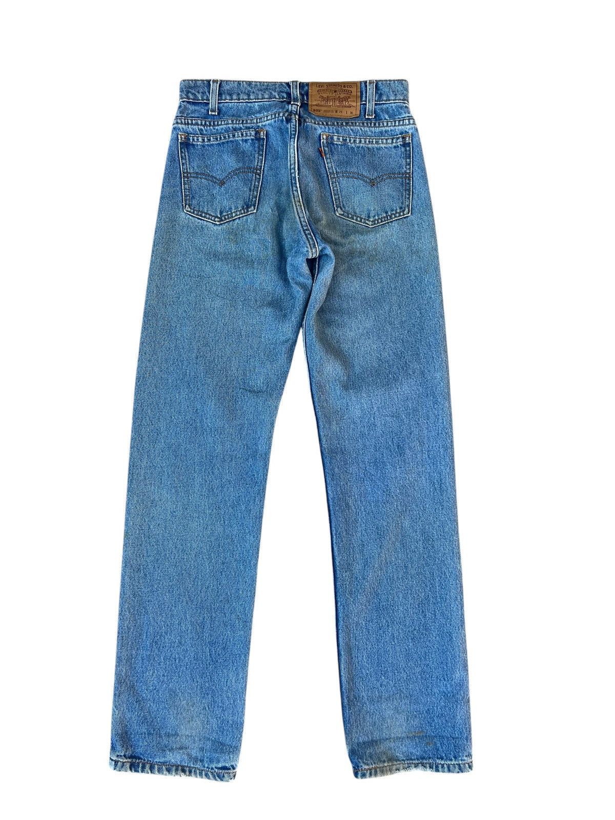 Levi's 1996 Dirty Mud Stains Denim Levi’s 505 Orange Tab Jeans Size US 29 - 14 Thumbnail