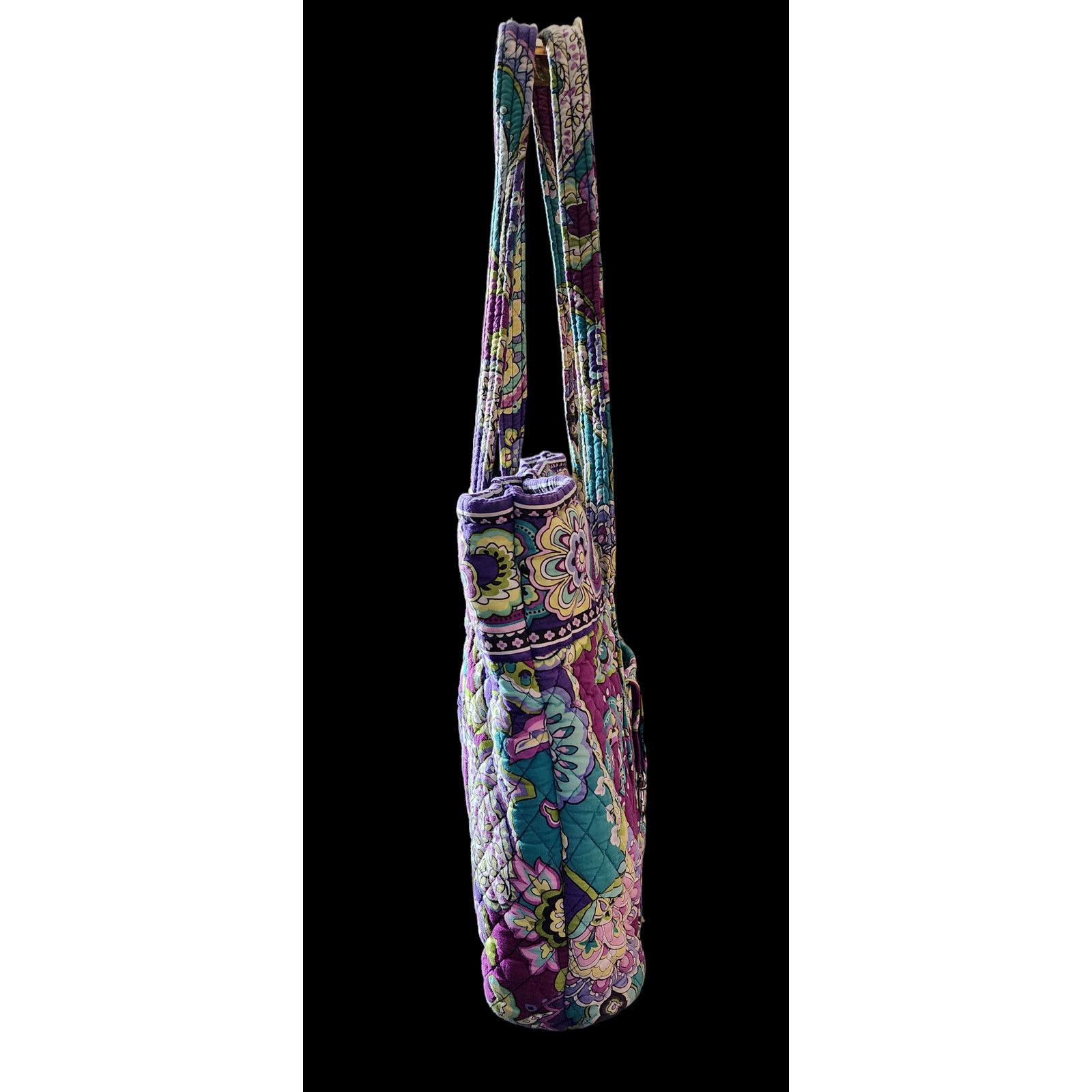 Vera Bradley RARE VERA BRADLEY Vera XL Tote Bag HEATHER Travel #10096-144 Size ONE SIZE - 10 Thumbnail