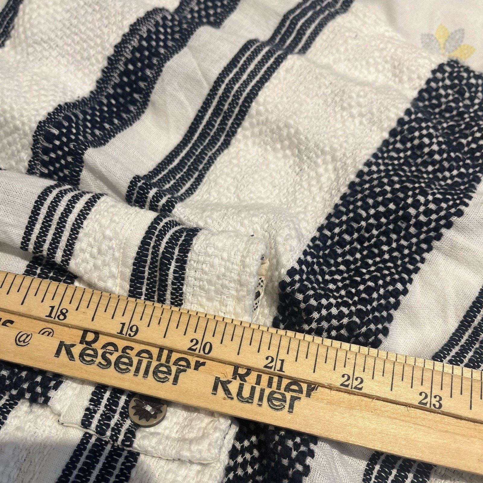 Scotch & Soda Scotch & Soda men's M Basketweave voile button up shirt Size US M / EU 48-50 / 2 - 6 Thumbnail