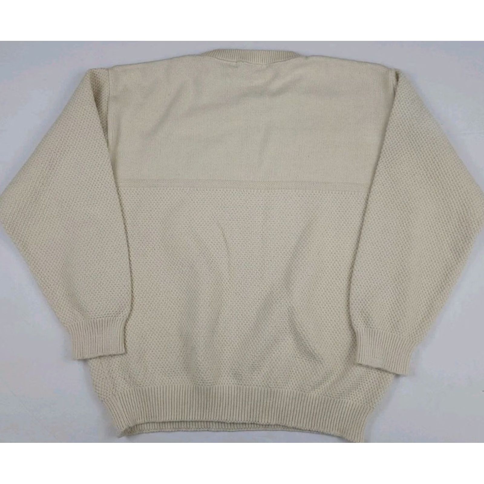Vintage Vintage Subaru Logo Sweater Cotton Knit Cream USA Made Car Sport Vtg Size US M / EU 48-50 / 2 - 5 Thumbnail