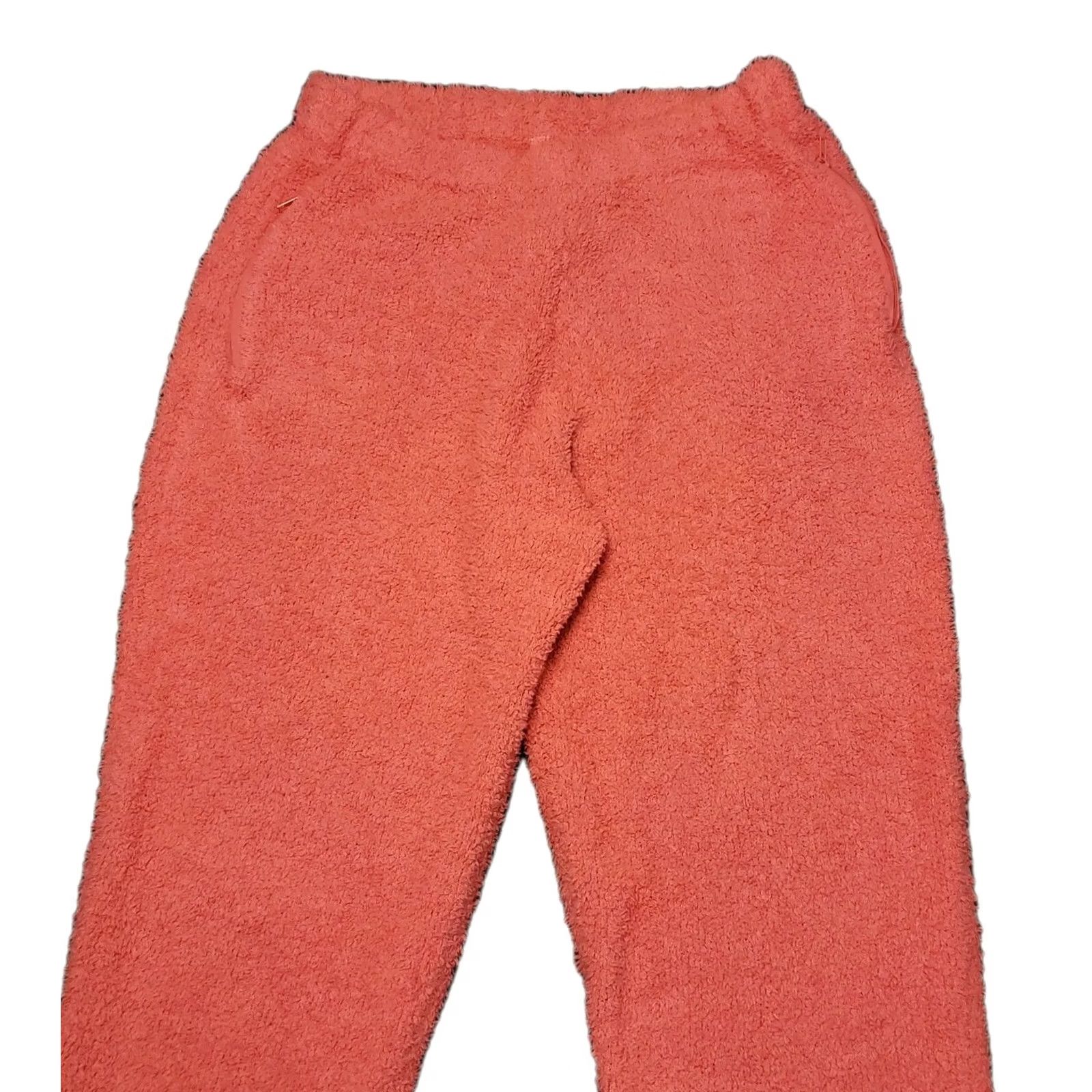 SKIMS Skims Pink Teddy Fleece Jogger Lounge Pants Sweatpants Women's XL Cozy Size 40" / US 18 - 2 Thumbnail