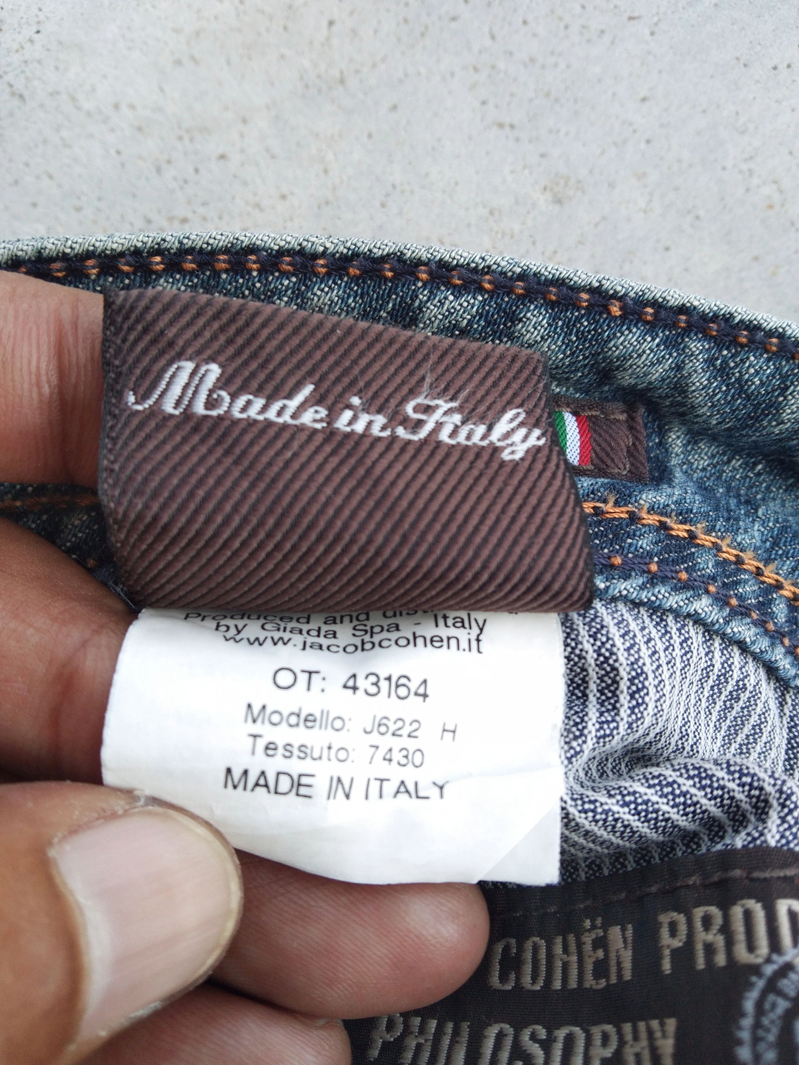 Jacob Cohen Jacob Cohen Jeans 'Rare Luxury Denim' Made In Italy 31x30 Size US 31 - 12 Thumbnail