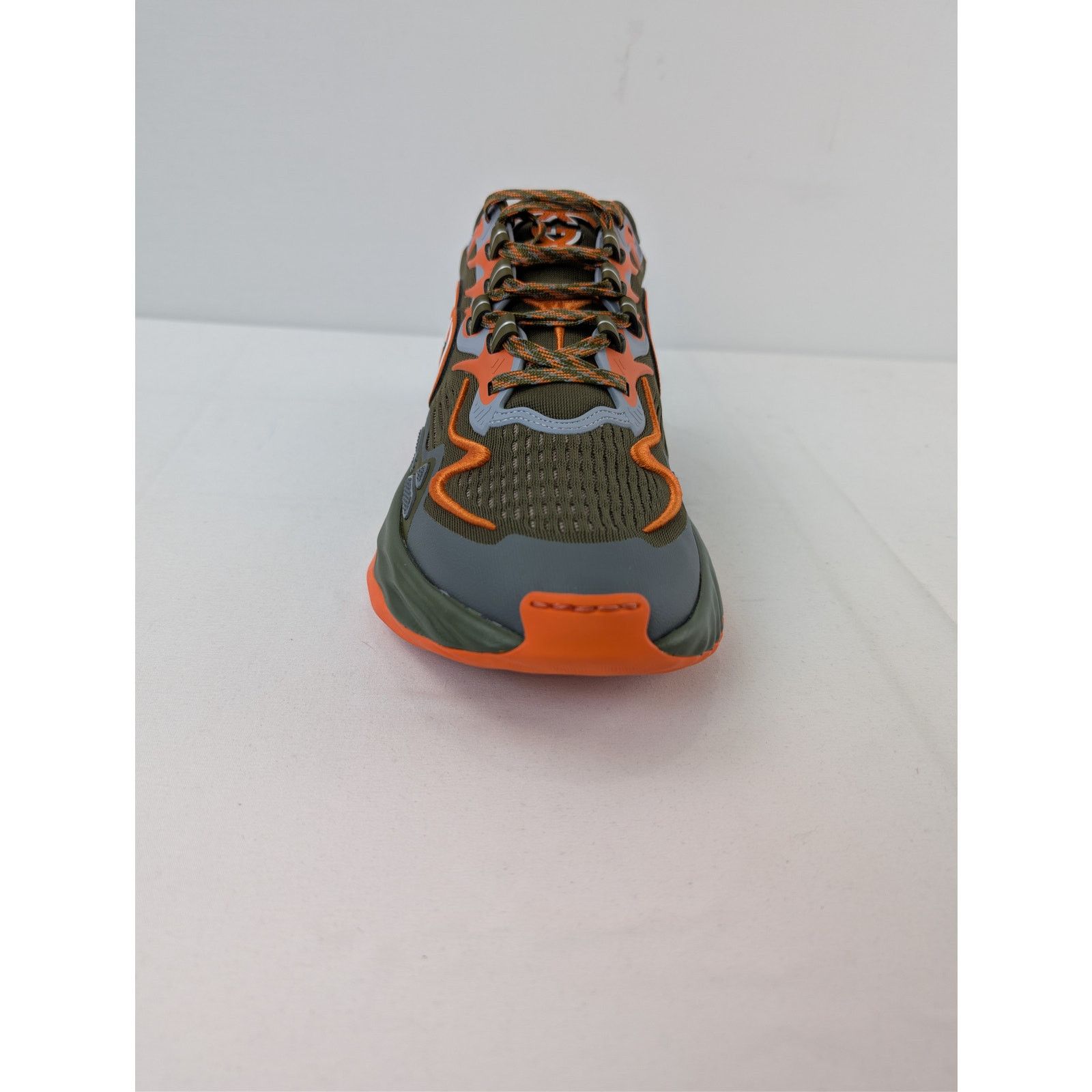 Gucci o1rshd1 Ripple Mesh Low Top Sneakers in Green / Orange Size US 8 / EU 41 - 13 Thumbnail