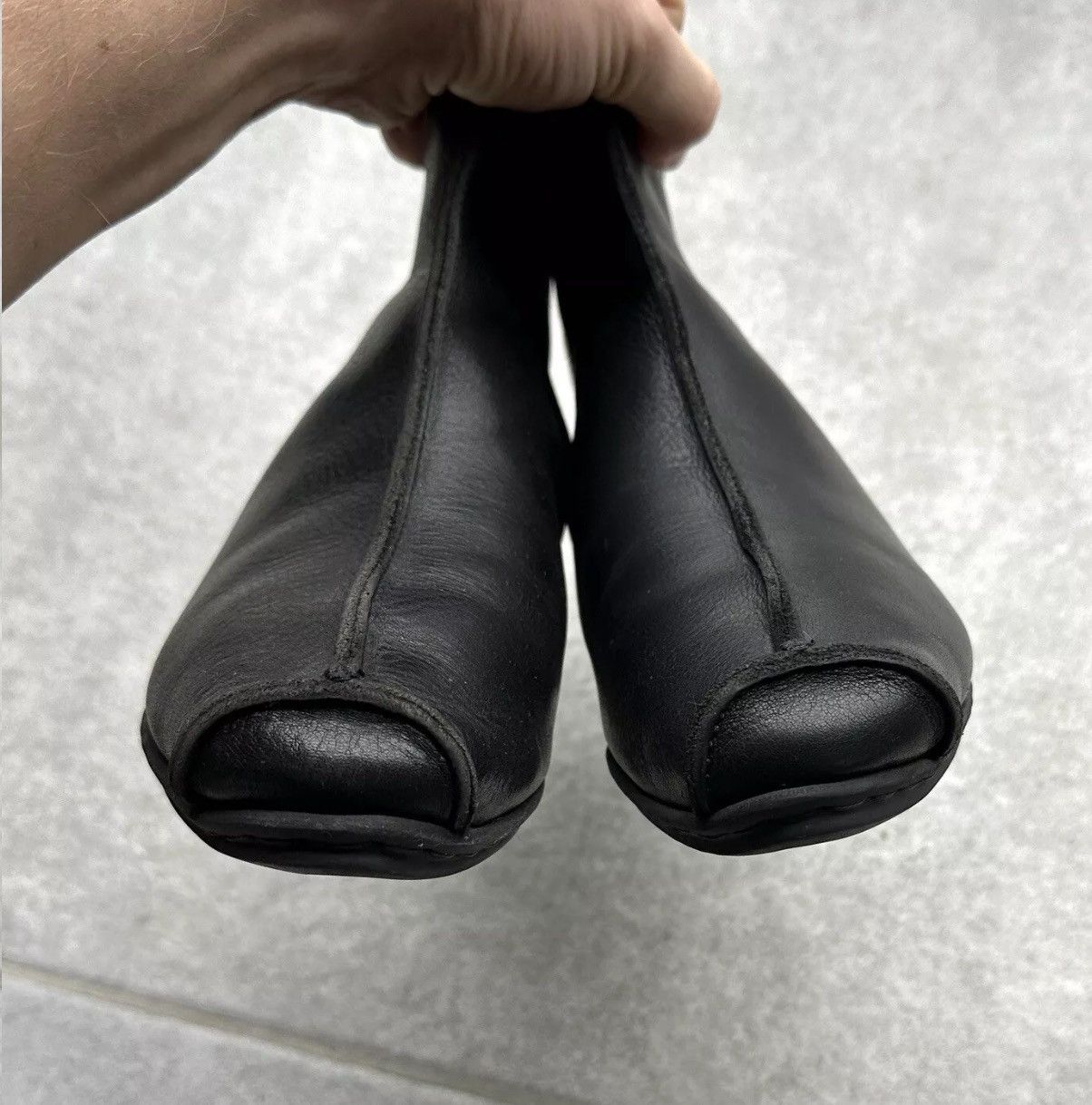 Trippen Trippen Womens Black Shoes Zip Up Ankle Boots Size 38 Size US 7.5 / IT 37.5 - 12 Thumbnail