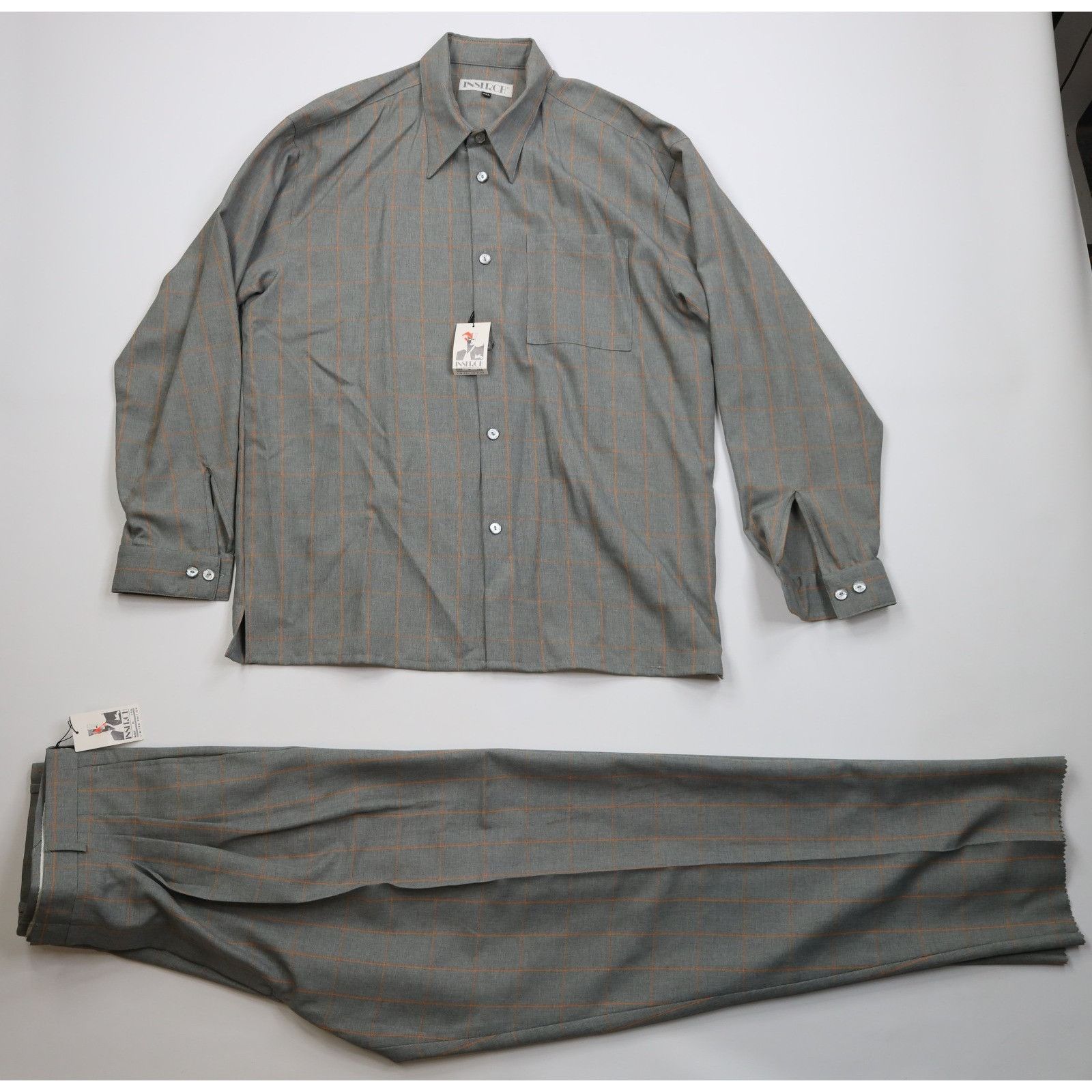 Vintage Deadstock Vintage 90s Streetwear 2 Piece Knit Outfit Suit Size US XXL / EU 58 / 5 - 1 Thumbnail
