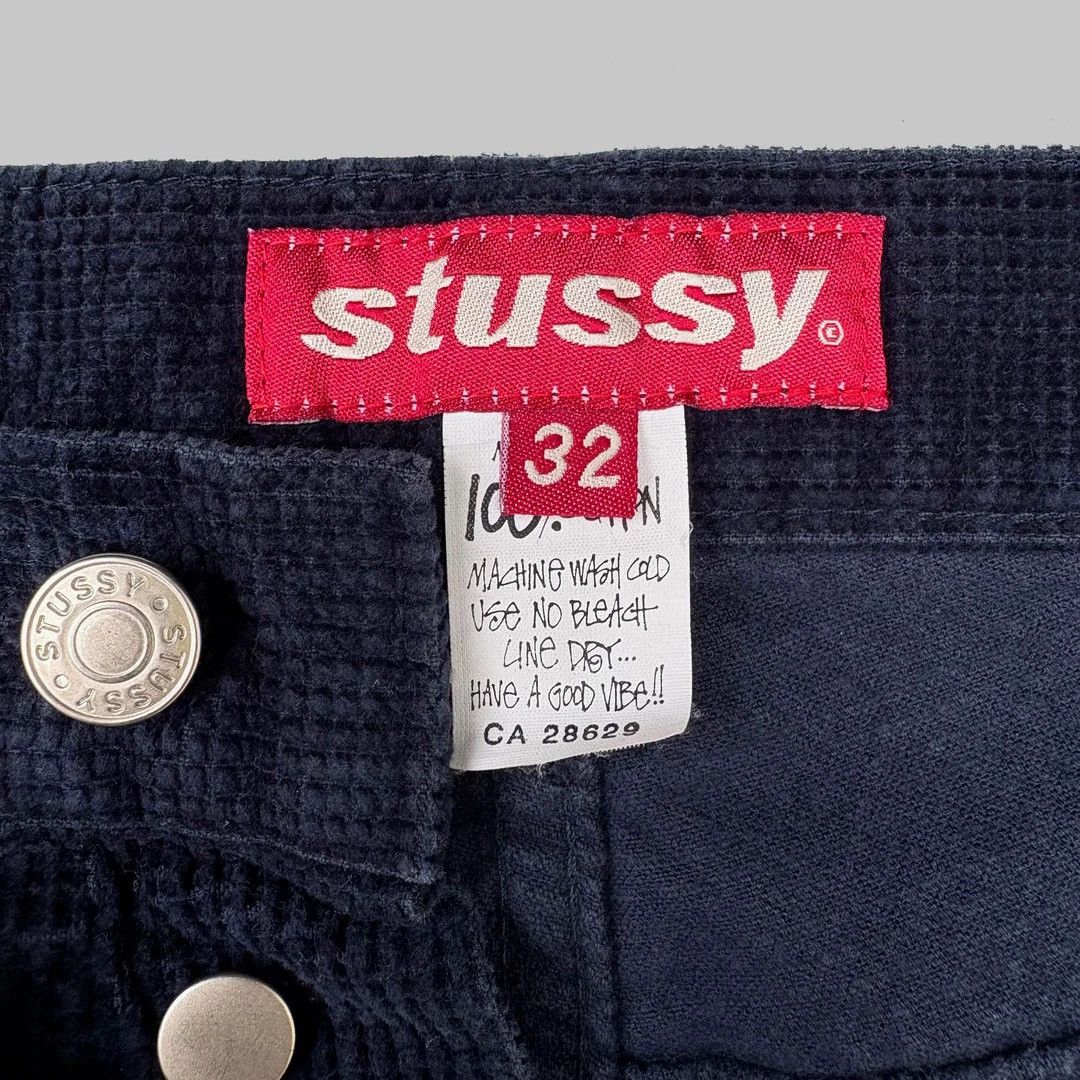 Stussy Stussy 1990 90s Vintage W32 USA Made Corduroy Pants Trousers Size US 32 / EU 48 - 4 Thumbnail