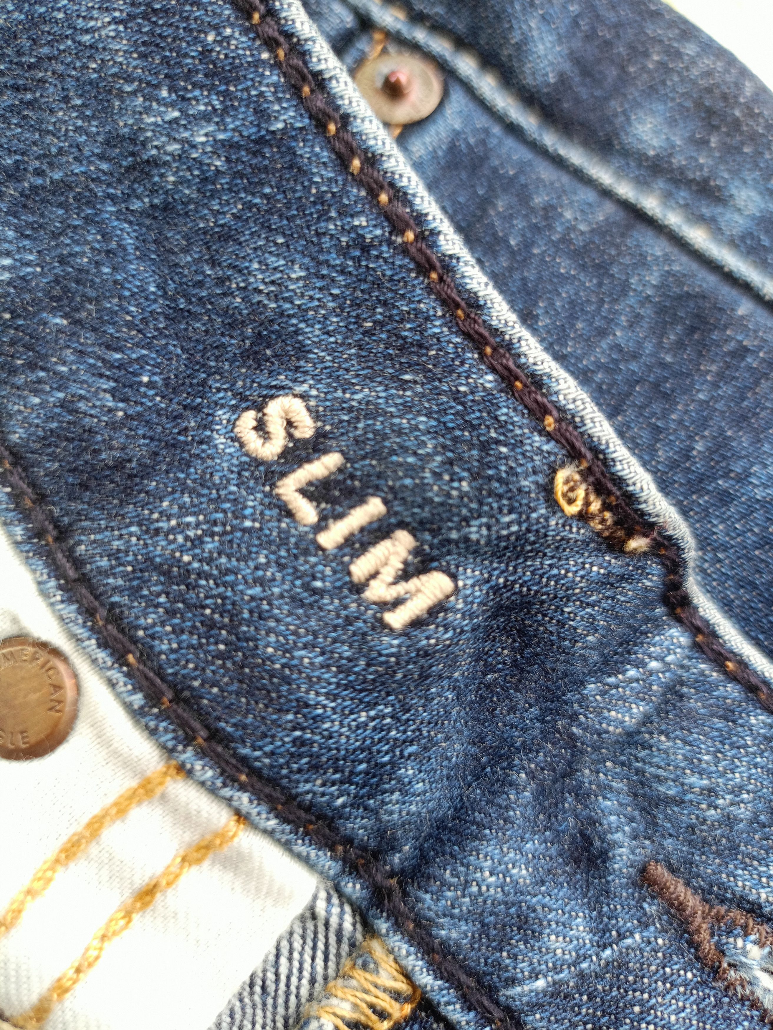 American Eagle Outfitters × Vintage AMERICAN EAGLE Slim Fit Streetwear Vintage Denim Size US 30 / EU 46 - 13 Thumbnail