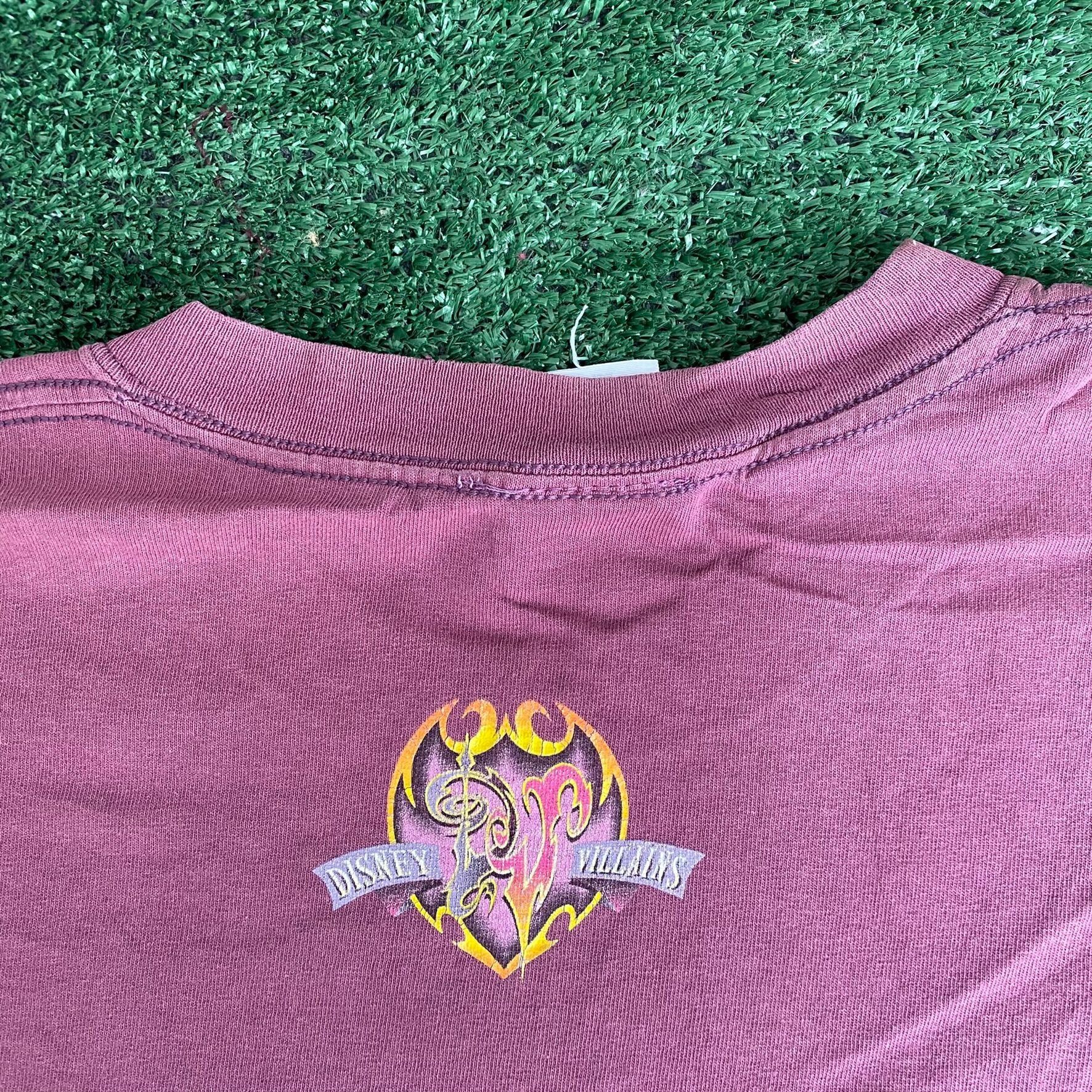 Vintage 90s Disney Maleficent Shirt Rare Evil Queen Dragon