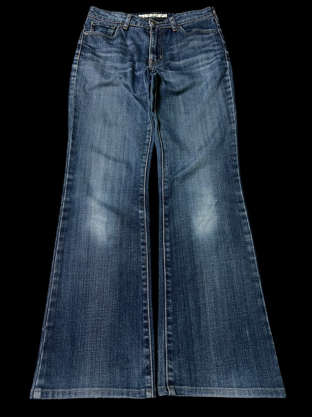 Beauty Beast × If Six Was Nine × Uniqlo 💥Insane 90’s Style Japanese Uniqlo Washed Flare Jean Size US 28 / EU 44 - 1 Thumbnail