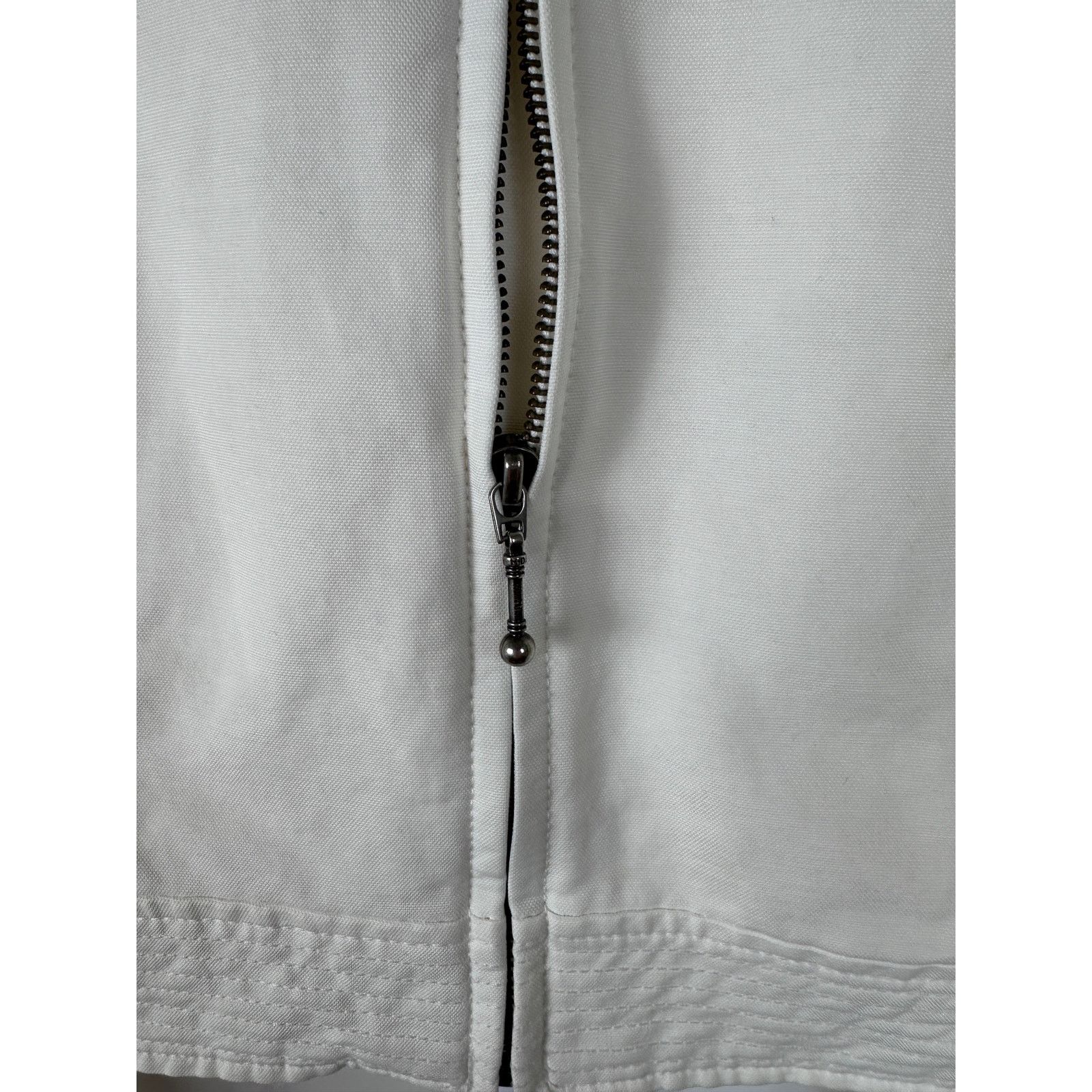 Harley Davidson White Rhinestone Motorcycle Jacket Size S / US 4 / IT 40 - 12 Thumbnail