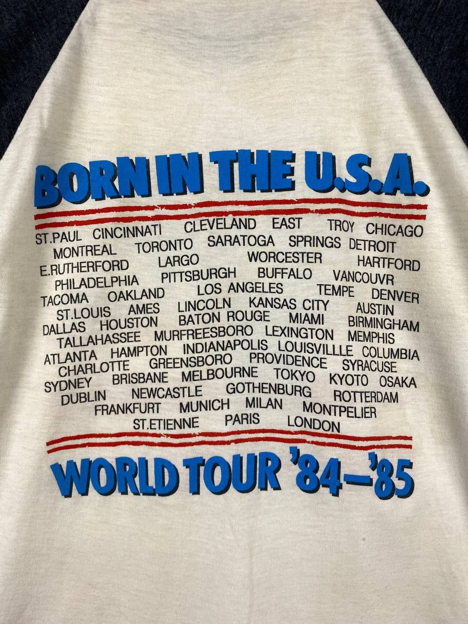 Band Tees vintage bruce springsteen raglan tee nice design Size US M / EU 48-50 / 2 - 10 Thumbnail