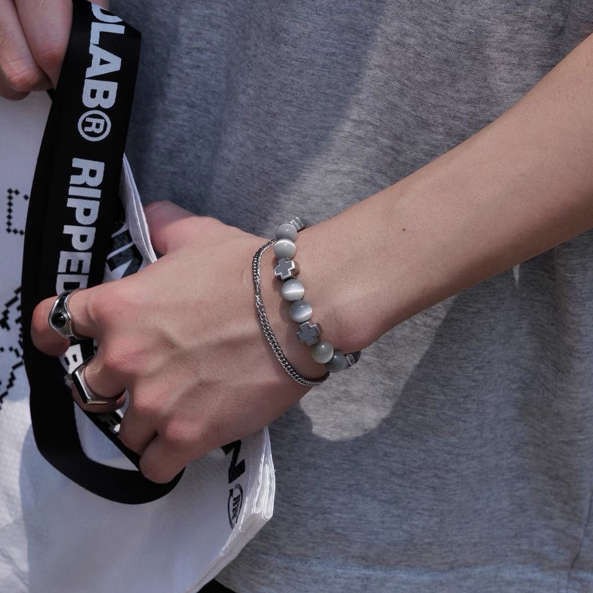 Japanese Brand × Vintage Retro punk bracelet Size ONE SIZE - 3 Thumbnail