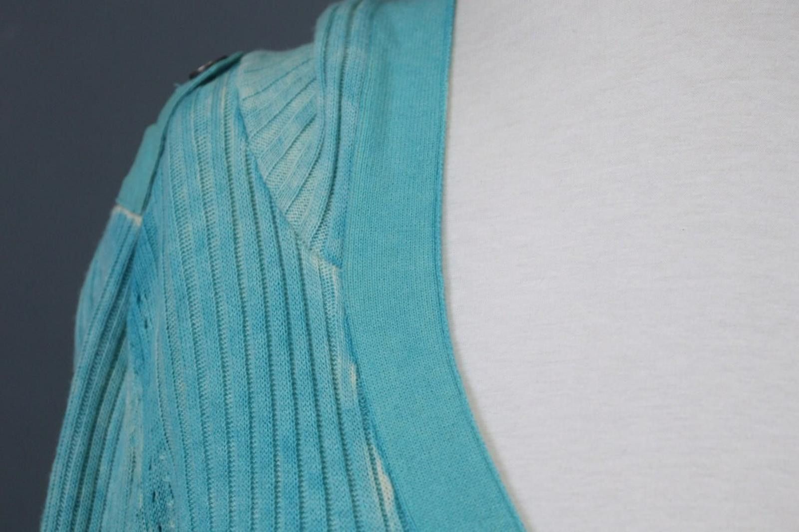 Juicy Couture Jeans Juicy Couture Blue Wool Knitted Hooded Cardigan Size S Size S / US 4 / IT 40 - 7 Thumbnail