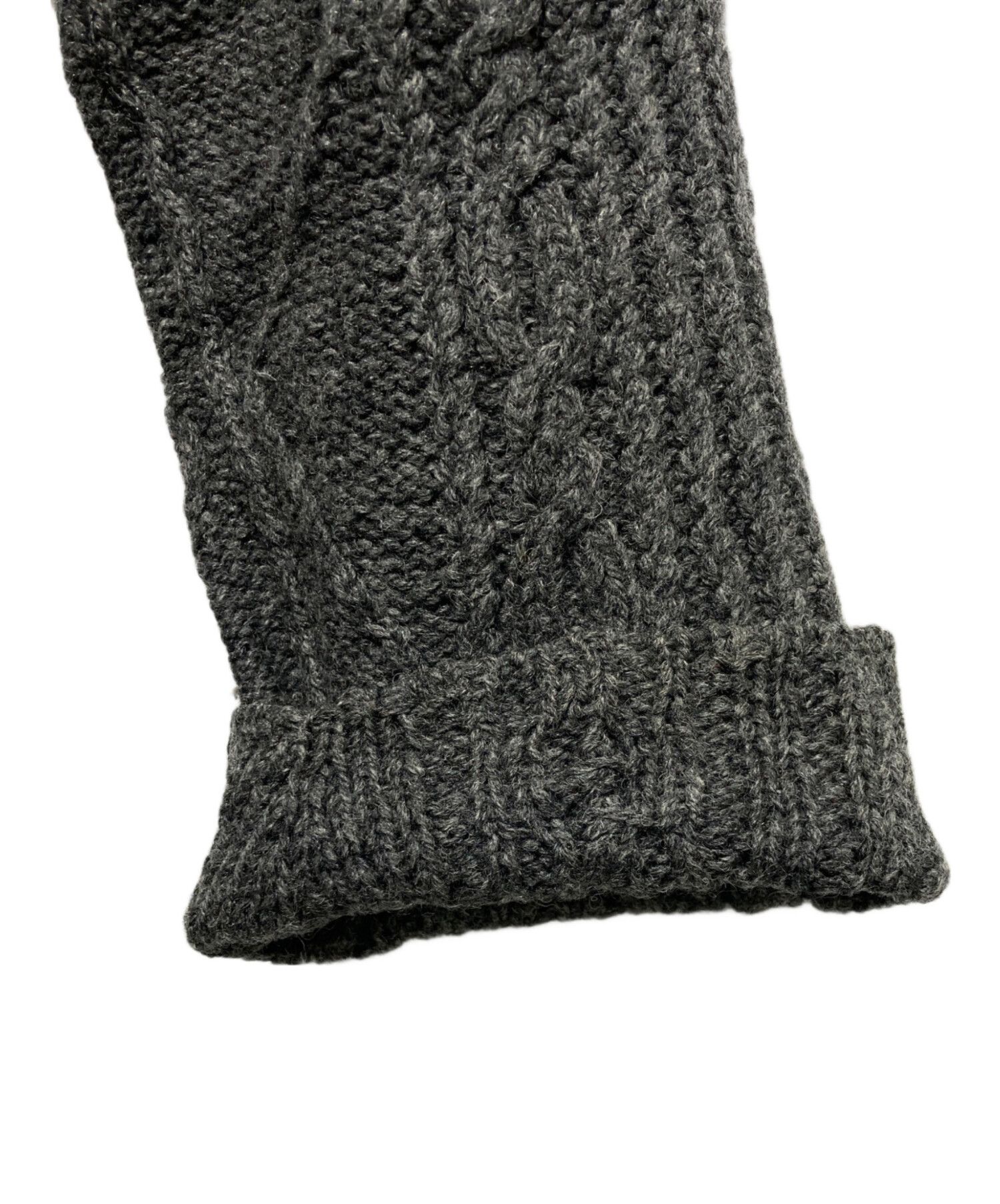 Yohji Yamamoto Yohji Yamamoto pour homme Turtleneck Cable Knit Size US M / EU 48-50 / 2 - 7 Thumbnail