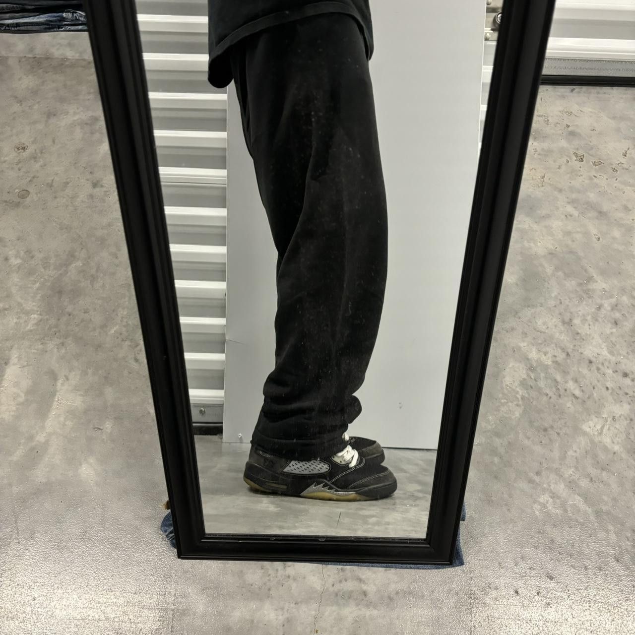Japanese Brand × Vintage Vintage Y2K/2000s Black Skater Essential Sweatpants! Size US 34 / EU 50 - 2 Thumbnail