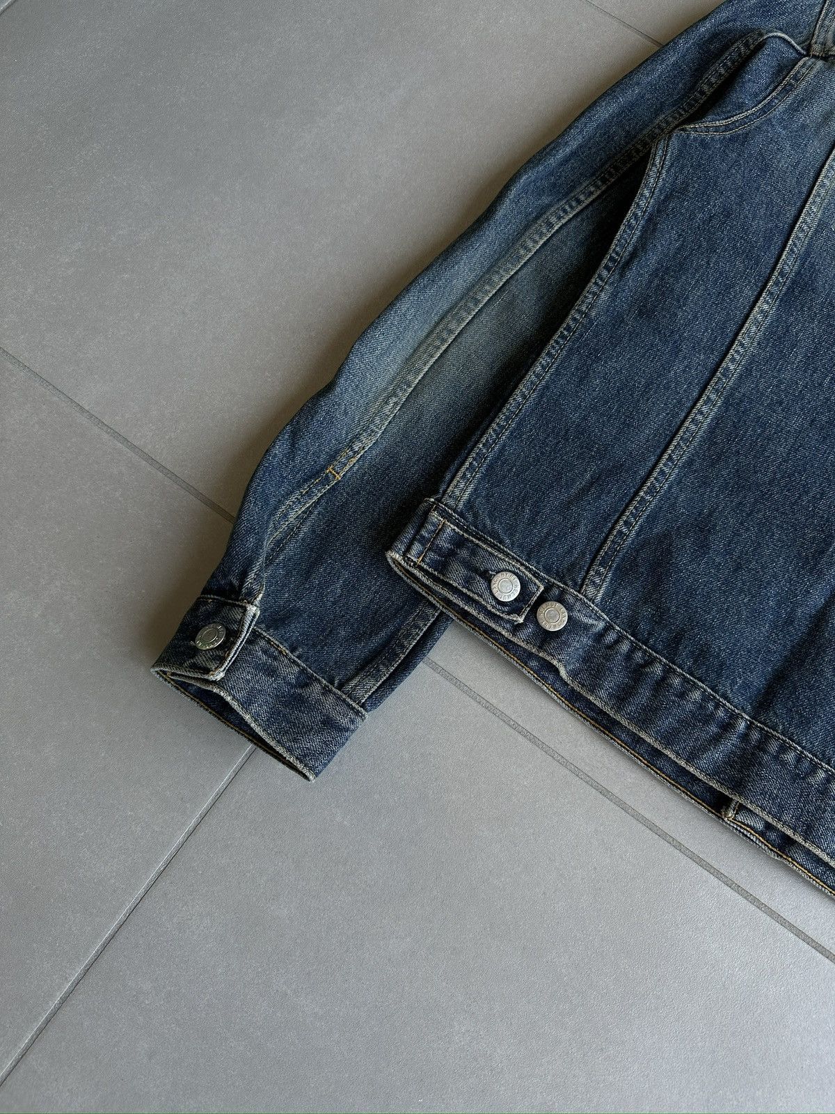 Helmut Lang Helmut Lang 2000s vintage dark denim classic 2 pocket jacket Size US M / EU 48-50 / 2 - 7 Thumbnail