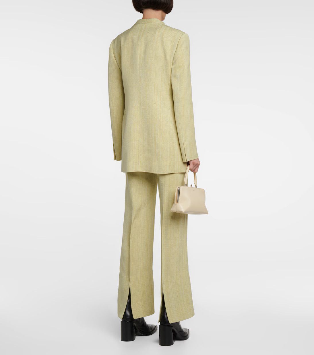 Jil Sander o1y0925 Blazer in Light Green Size XS / US 0-2 / IT 36-38 - 3 Thumbnail