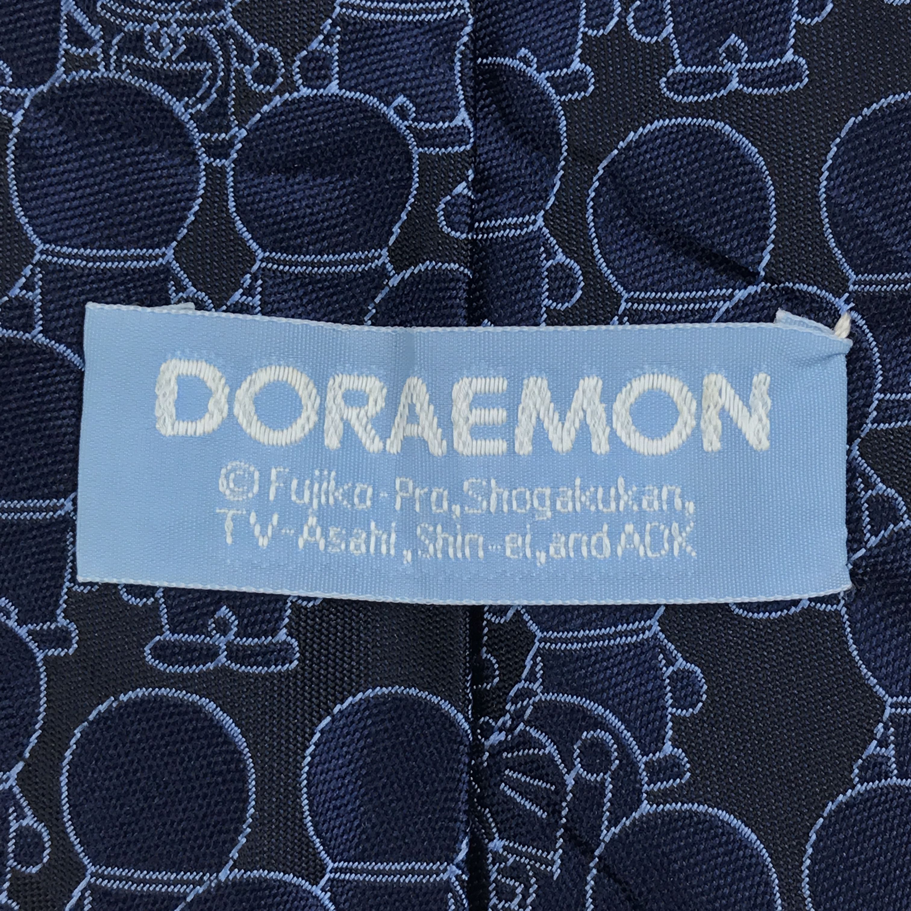 Designer × Vintage Vintage Doraemon Silk Necktie Size ONE SIZE - 8 Thumbnail