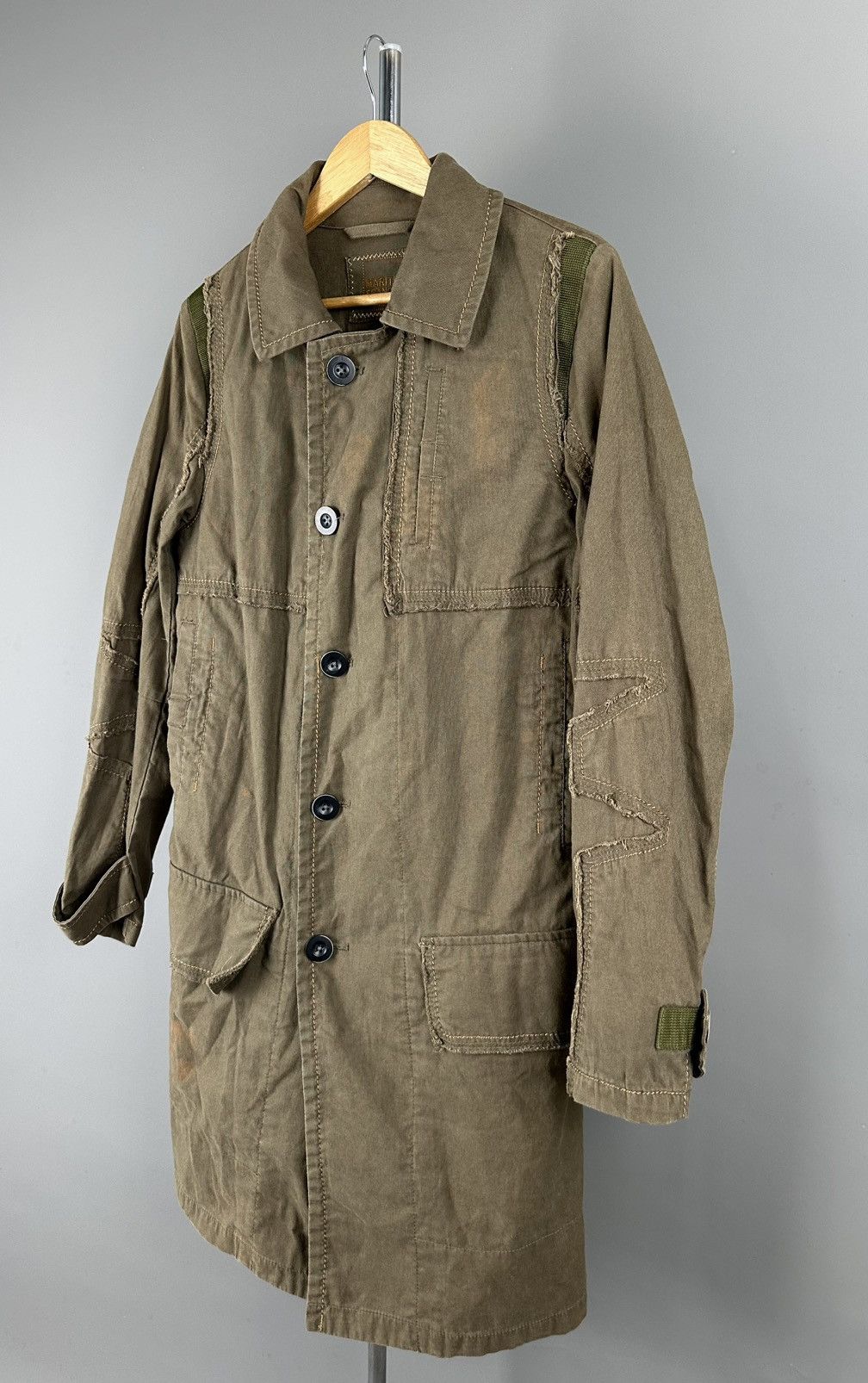 Marithe + Francois Girbaud Marithe Francois Girbaud - Military Trench Coat - Vintage Size US M / EU 48-50 / 2 - 3 Thumbnail