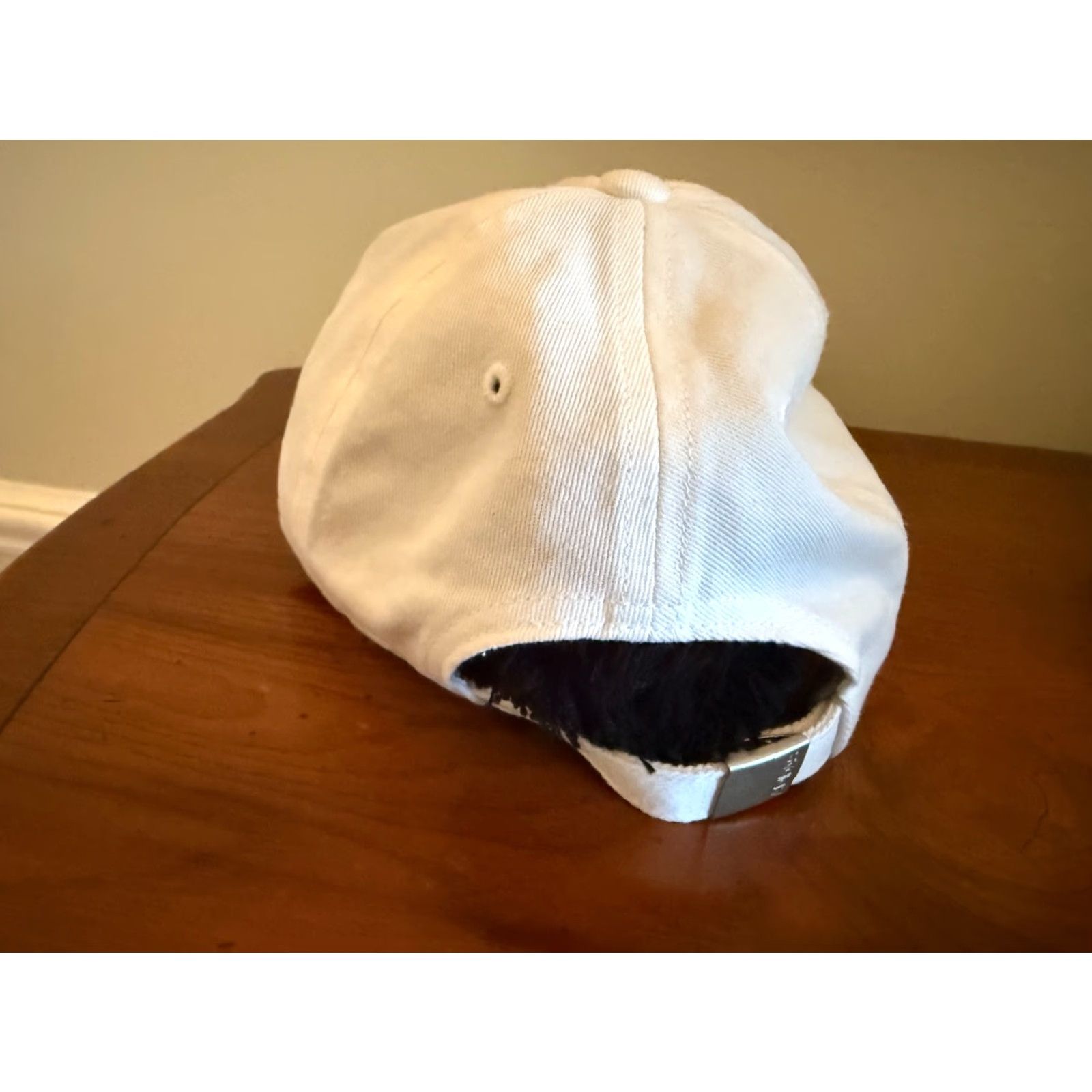 Adidas ADIDAS CLIMALITE hat white-on-white adjustable cotton cap Baseball Cap Unisex Adults 100% Cotton Adjustable White Mens Womens Boys Girls Size ONE SIZE - 3 Thumbnail