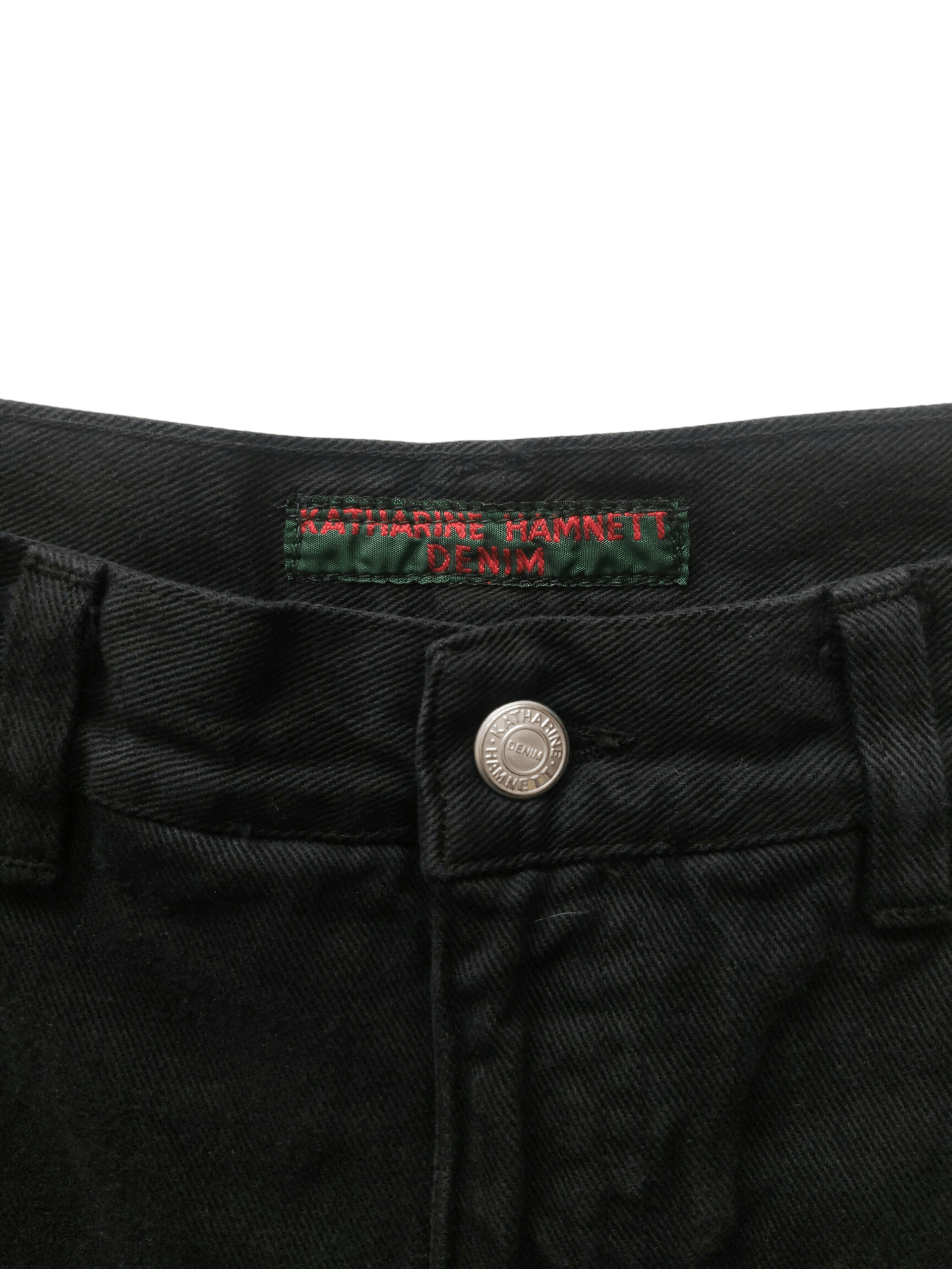 Katharine Hamnett London Katharine Hamnett Denim Vintage Black Jeans Size US 30 / EU 46 - 5 Thumbnail