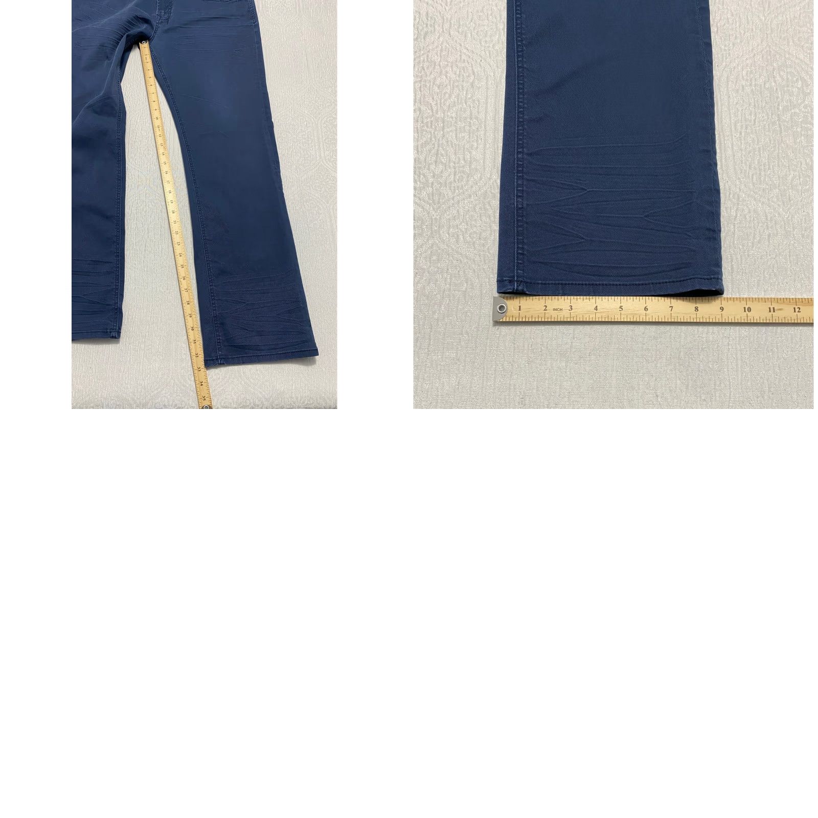 Buffalo David Bitton VINTAGE Buffalo David Bitton Six X Jeans Men 38x34 Navy Blue Straight Stretch Pants Belt? Size US 38 / EU 54 - 8 Thumbnail
