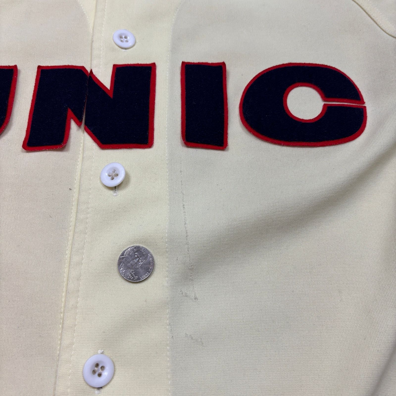 Vintage Vintage 90s Okayama Unic 26 Baseball Jersey Men's Small Size US S / EU 44-46 / 1 - 10 Thumbnail