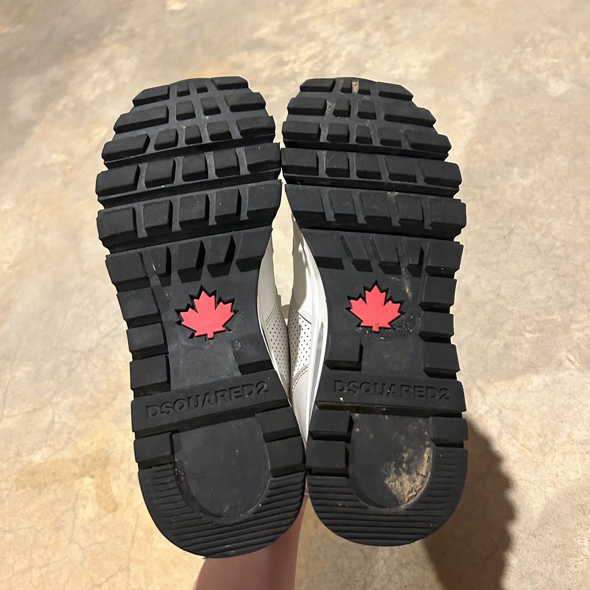 Designer × Dsquared2 Dsquared2 Stretched Leaf Running Trainers EU 40 Size US 7 / EU 40 - 8 Thumbnail
